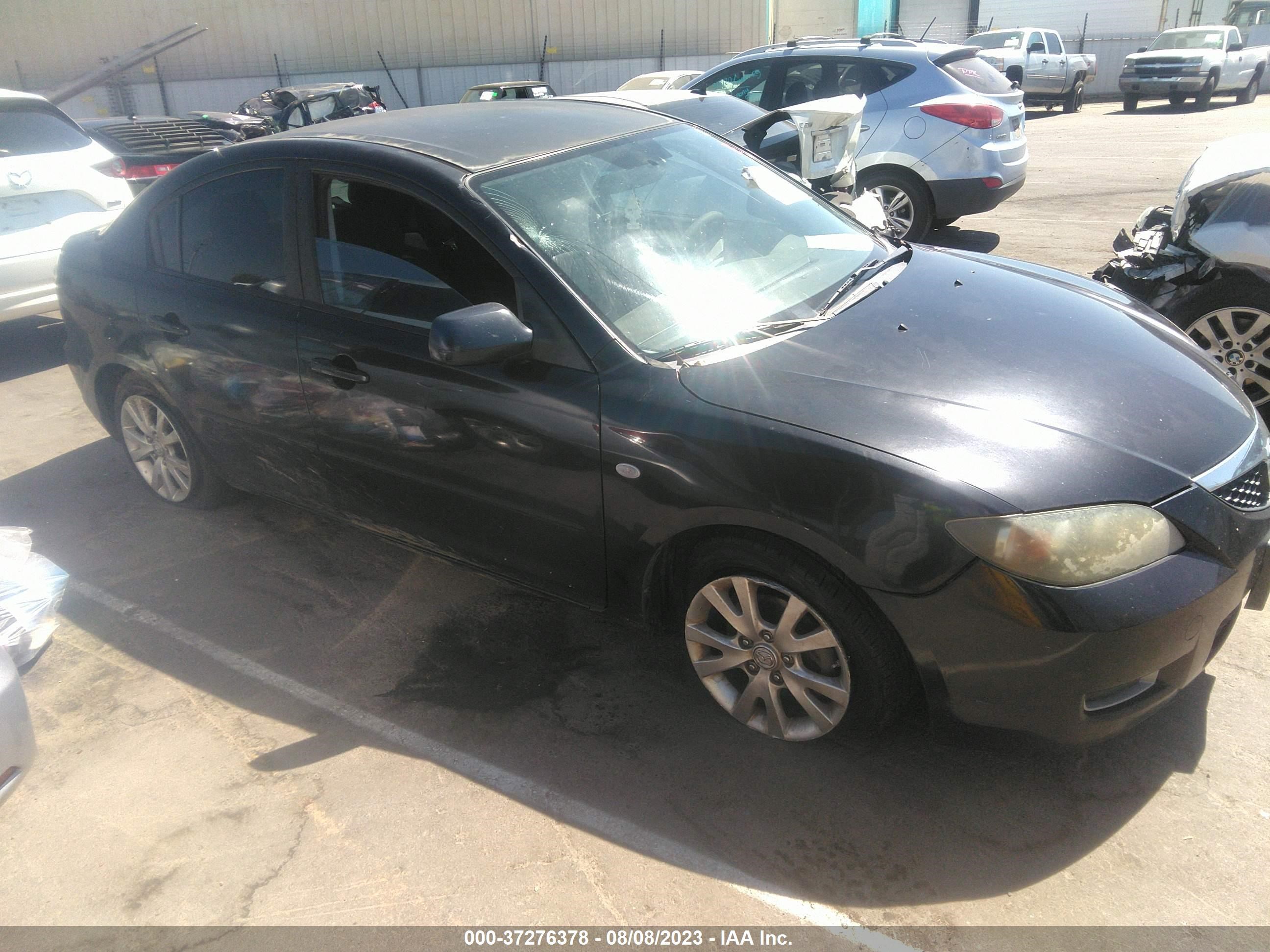 MAZDA 3 2008 jm1bk32g581853398