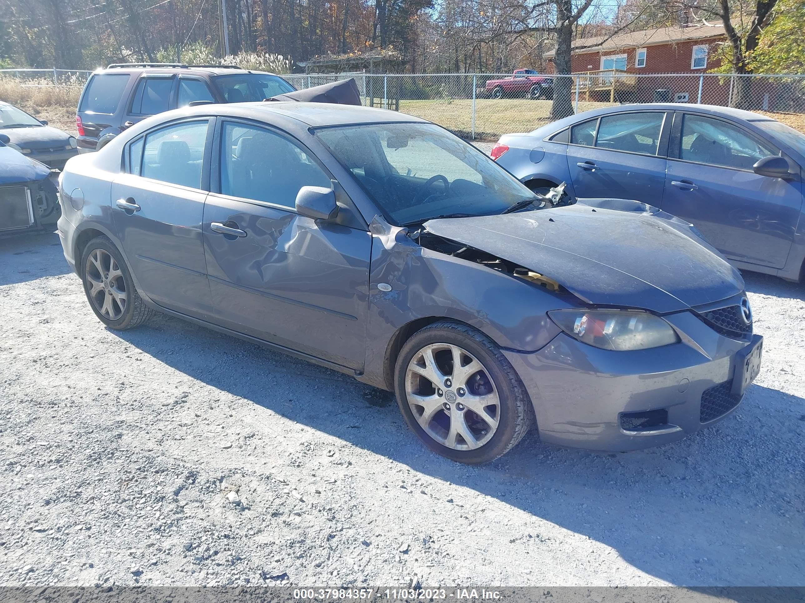 MAZDA 3 2009 jm1bk32g591198838