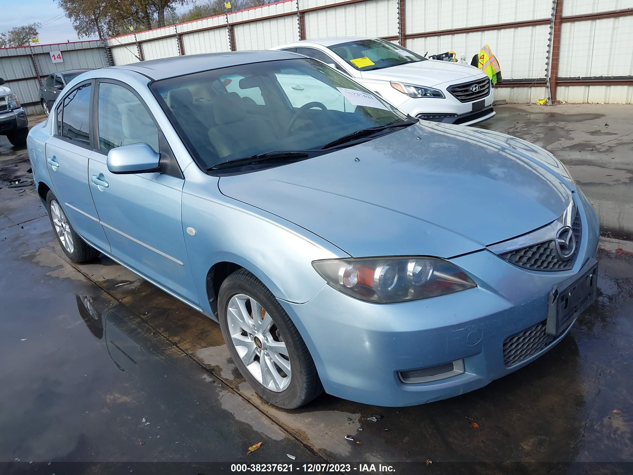 MAZDA 3 2007 jm1bk32g671628857