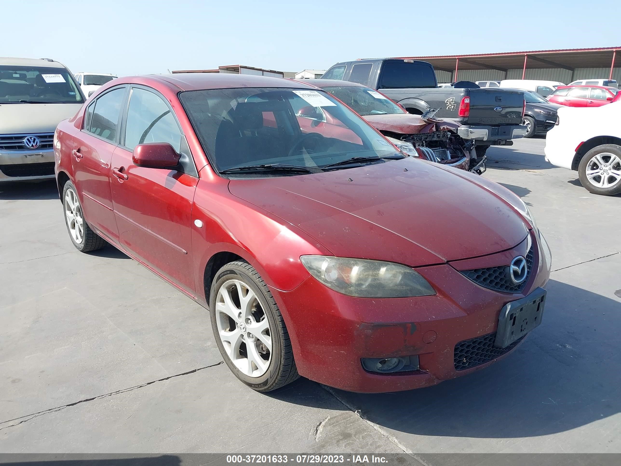 MAZDA 3 2009 jm1bk32g691214707