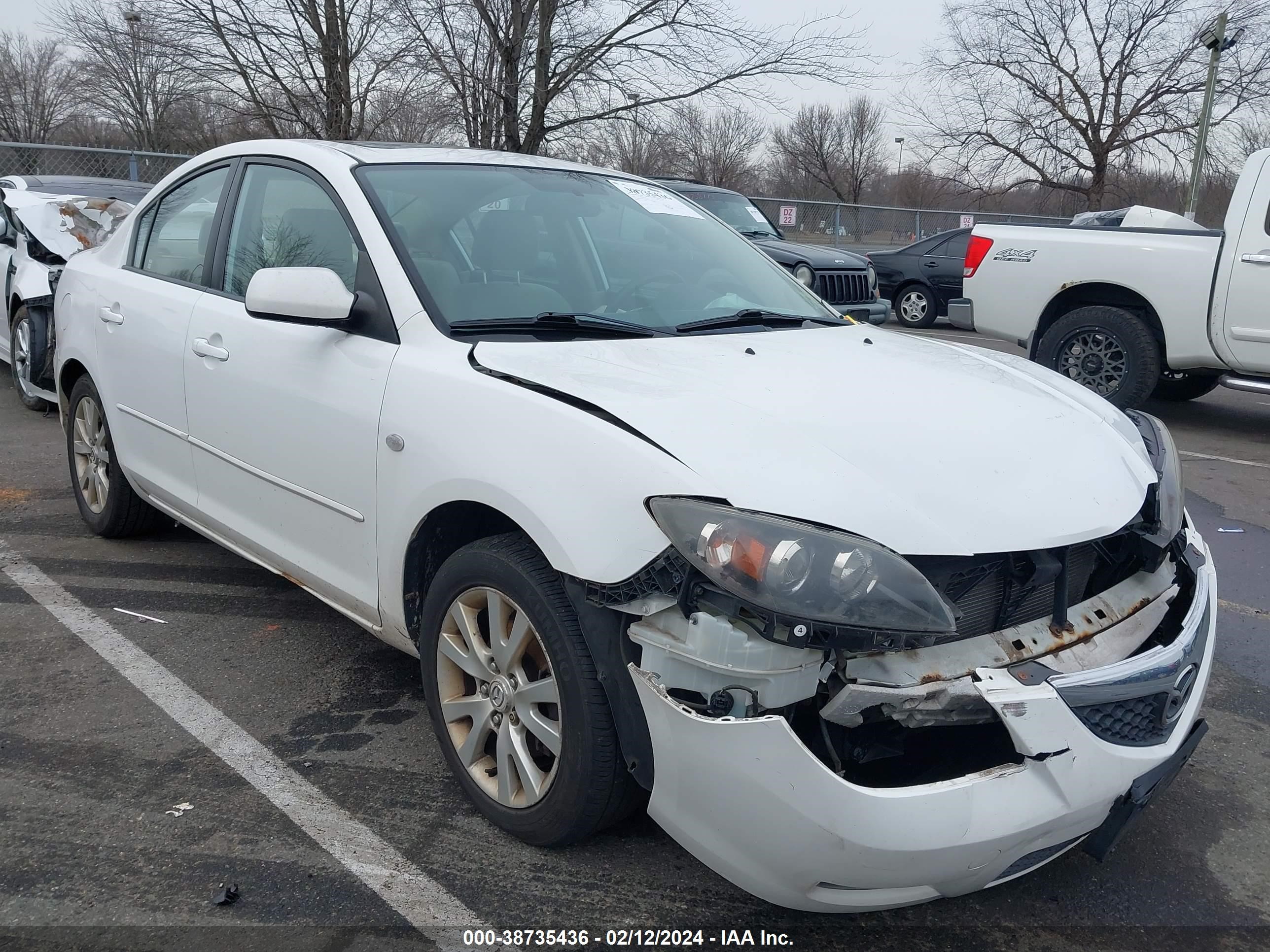 MAZDA 3 2008 jm1bk32g781863186