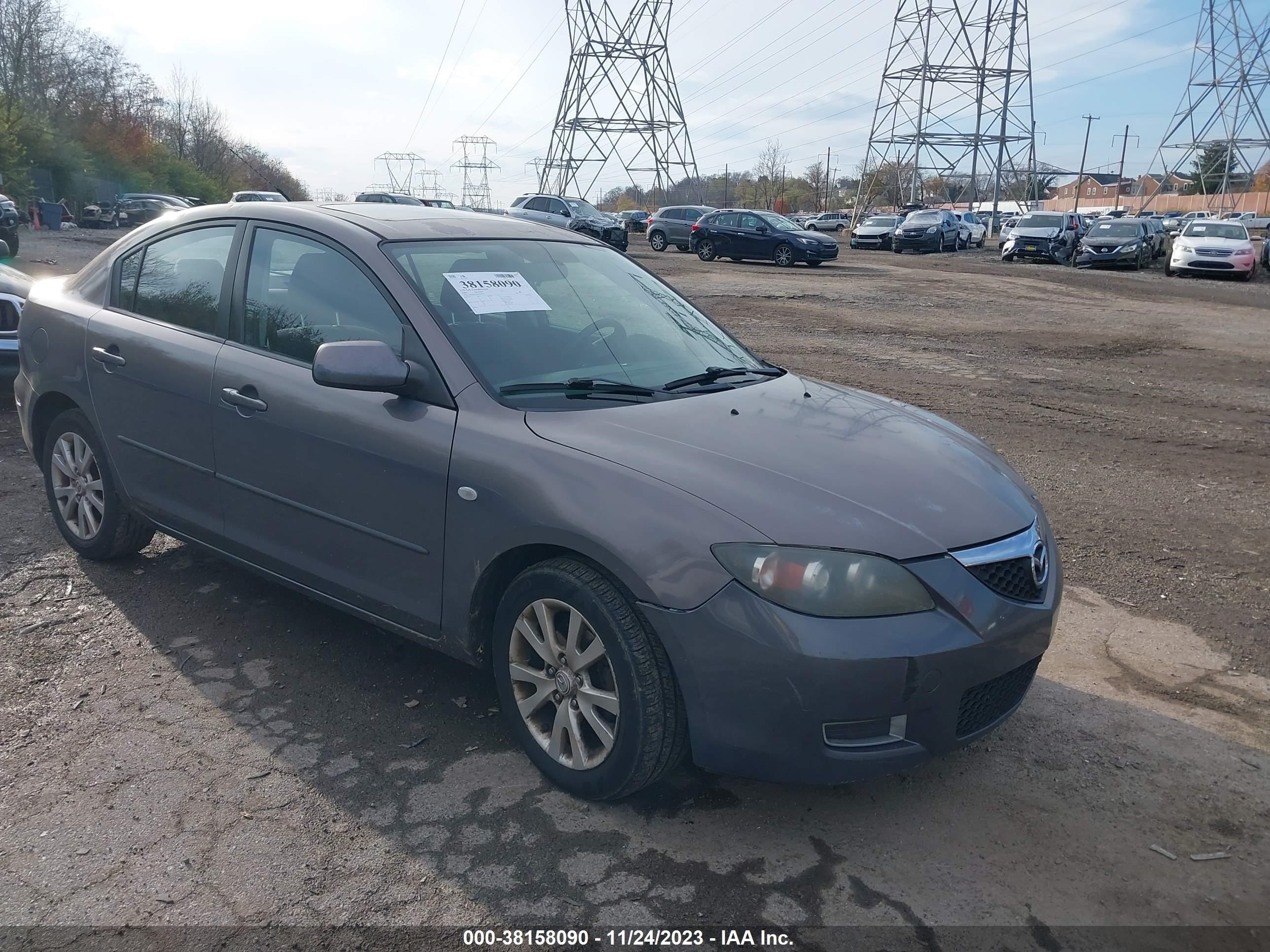 MAZDA 3 2007 jm1bk32g871679177