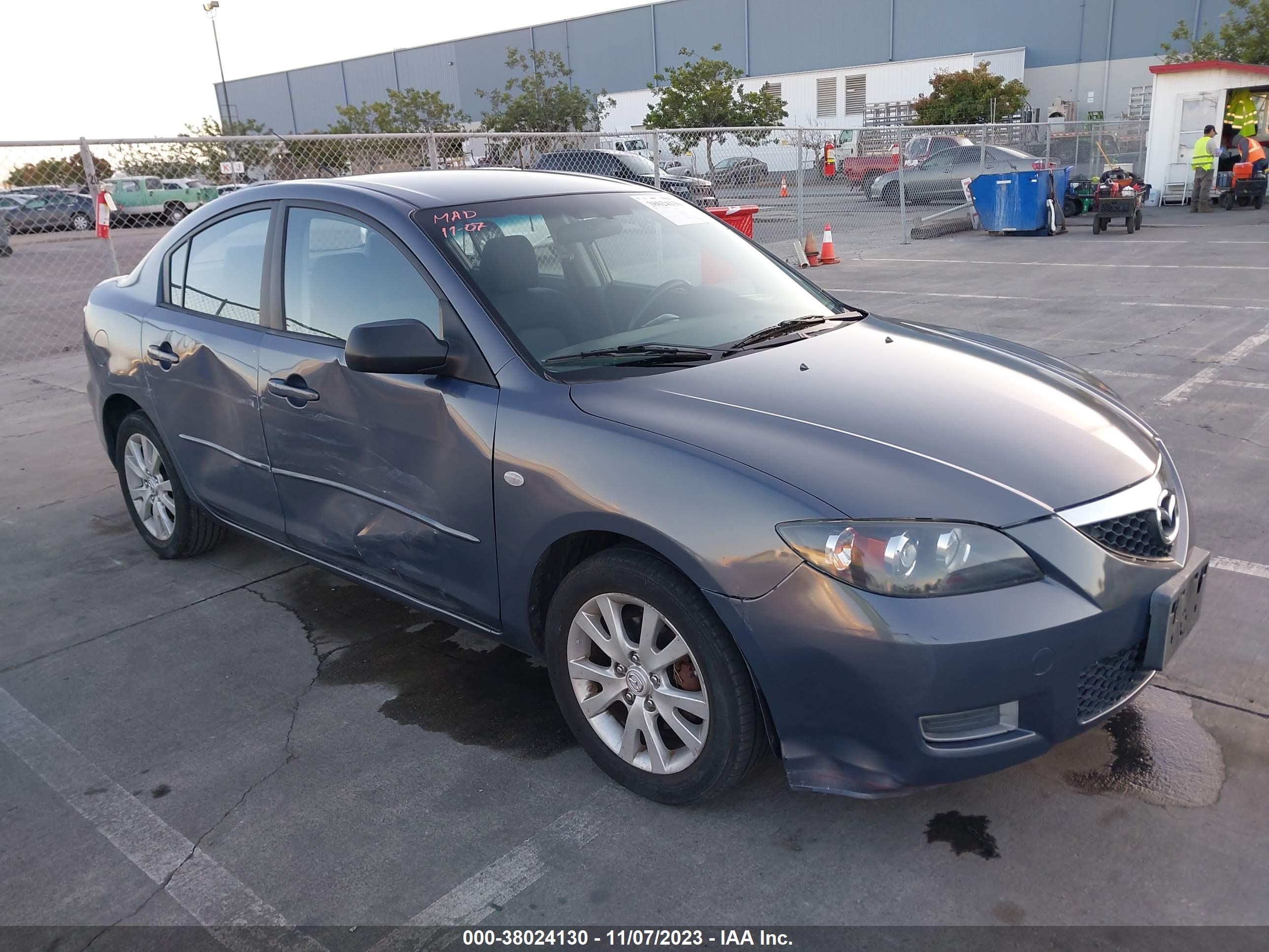 MAZDA 3 2008 jm1bk32g981776289