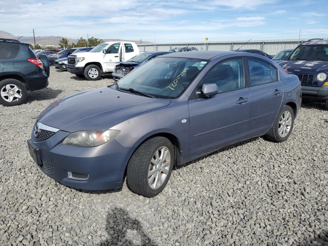 MAZDA 3 2008 jm1bk32gx81837195