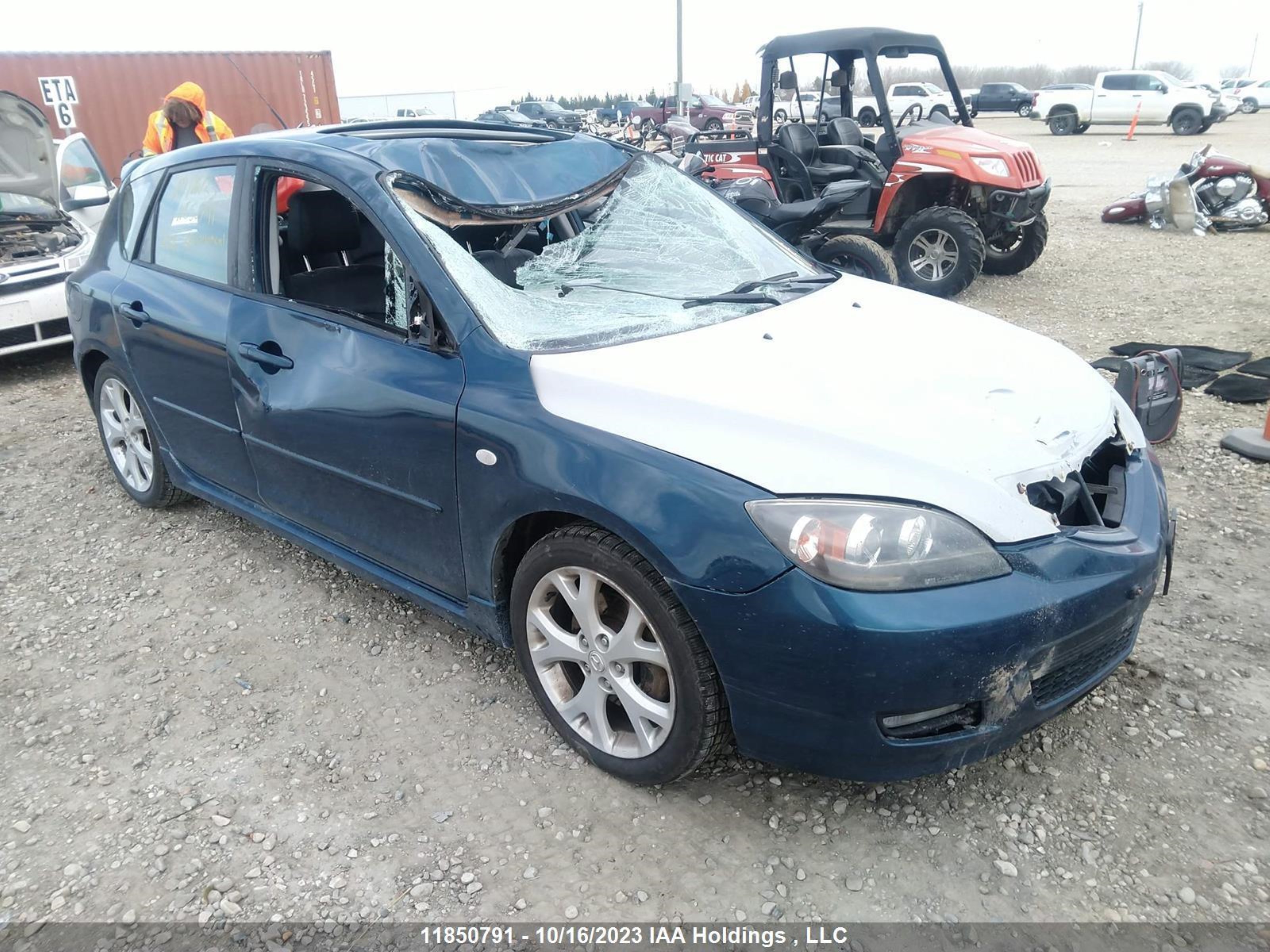 MAZDA 3 2007 jm1bk343071620487