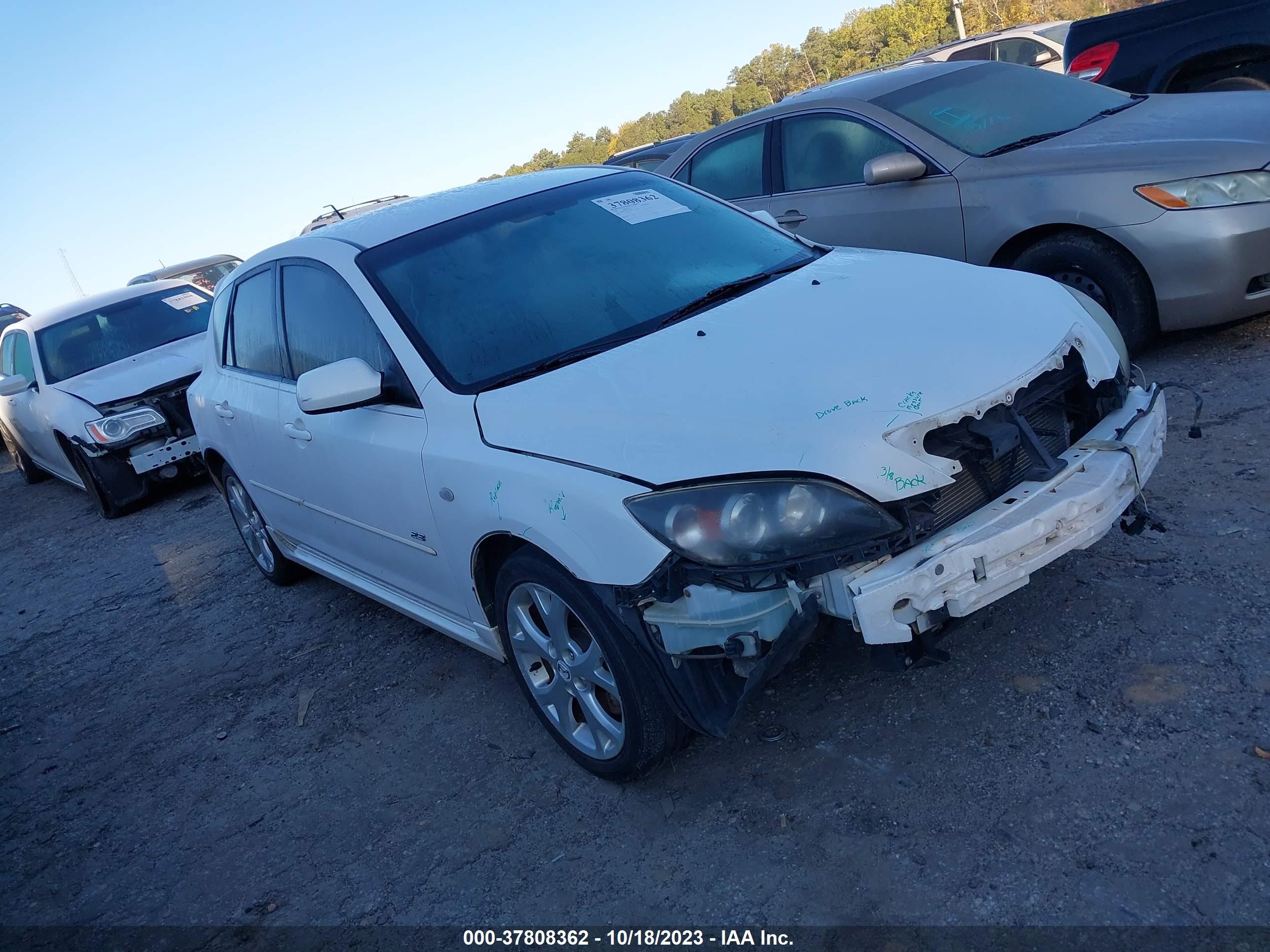 MAZDA 3 2008 jm1bk343081143867