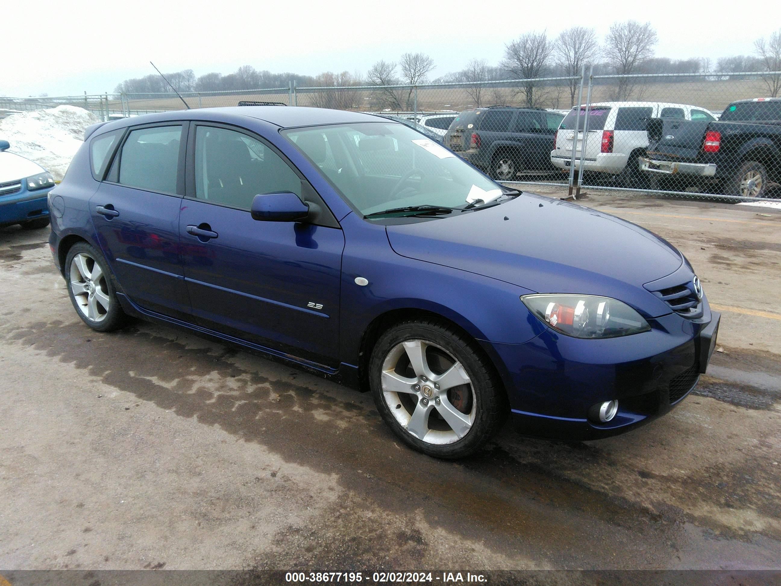 MAZDA 3 2005 jm1bk343151306053