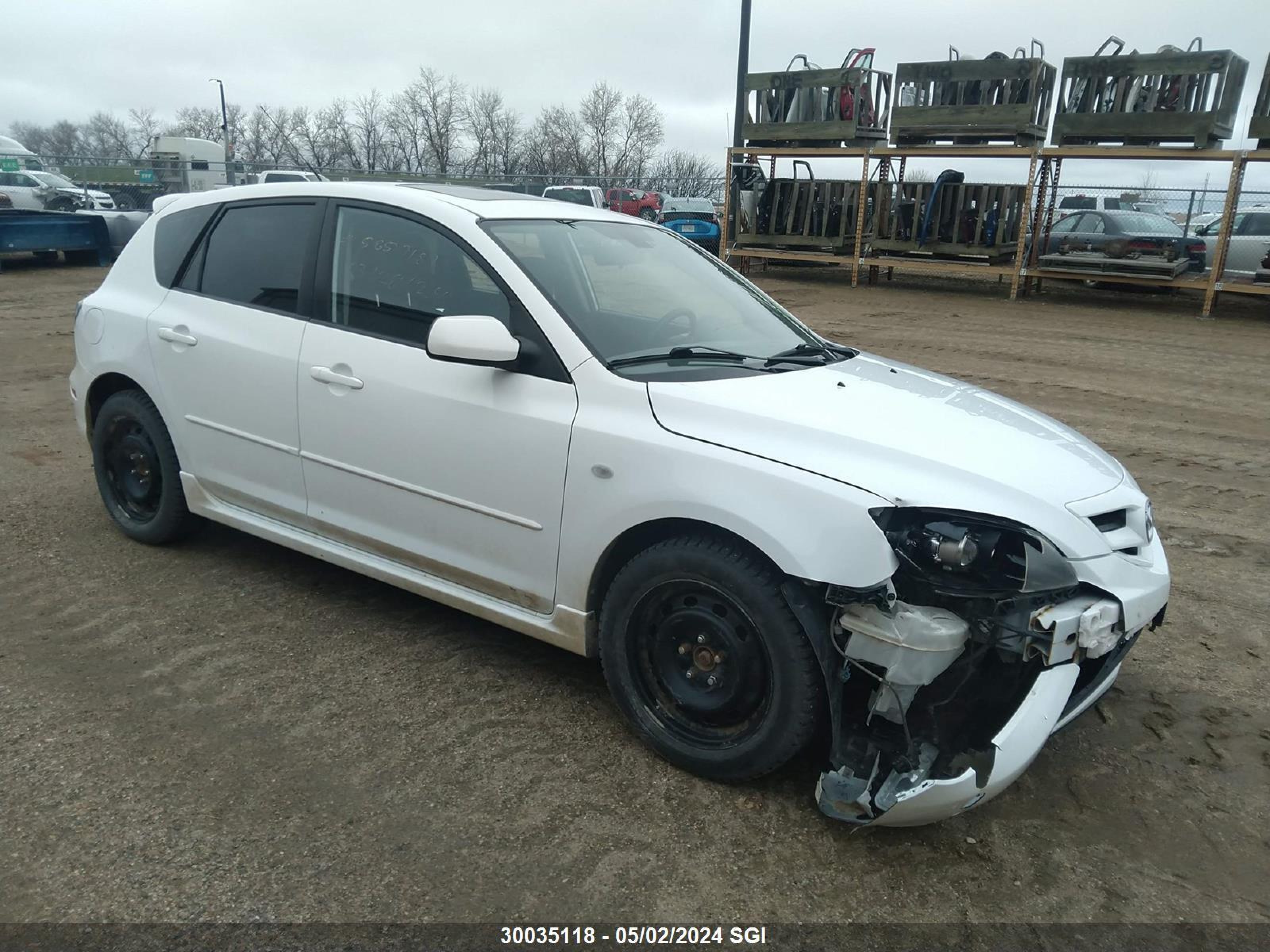 MAZDA 3 2008 jm1bk343181851349