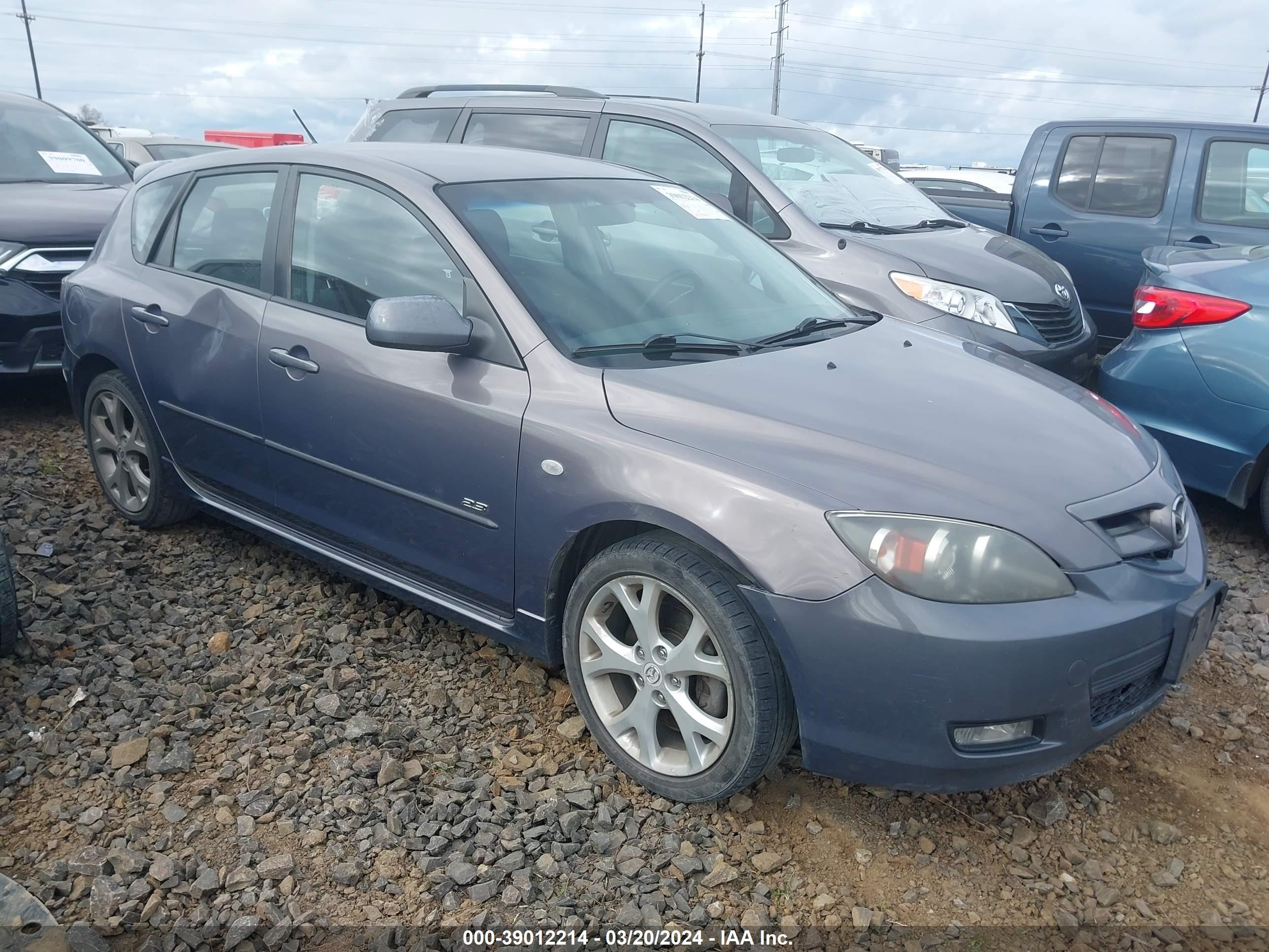 MAZDA 3 2008 jm1bk343281129596