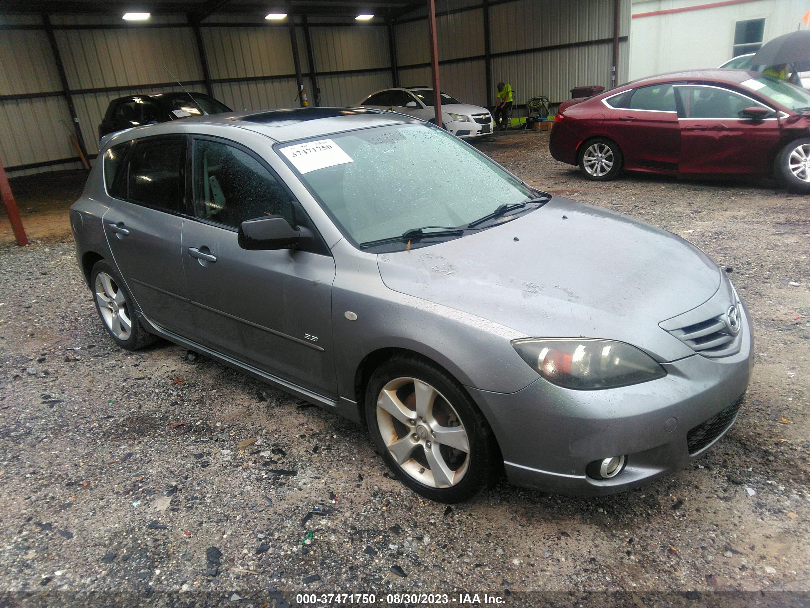 MAZDA 3 2004 jm1bk343341197156