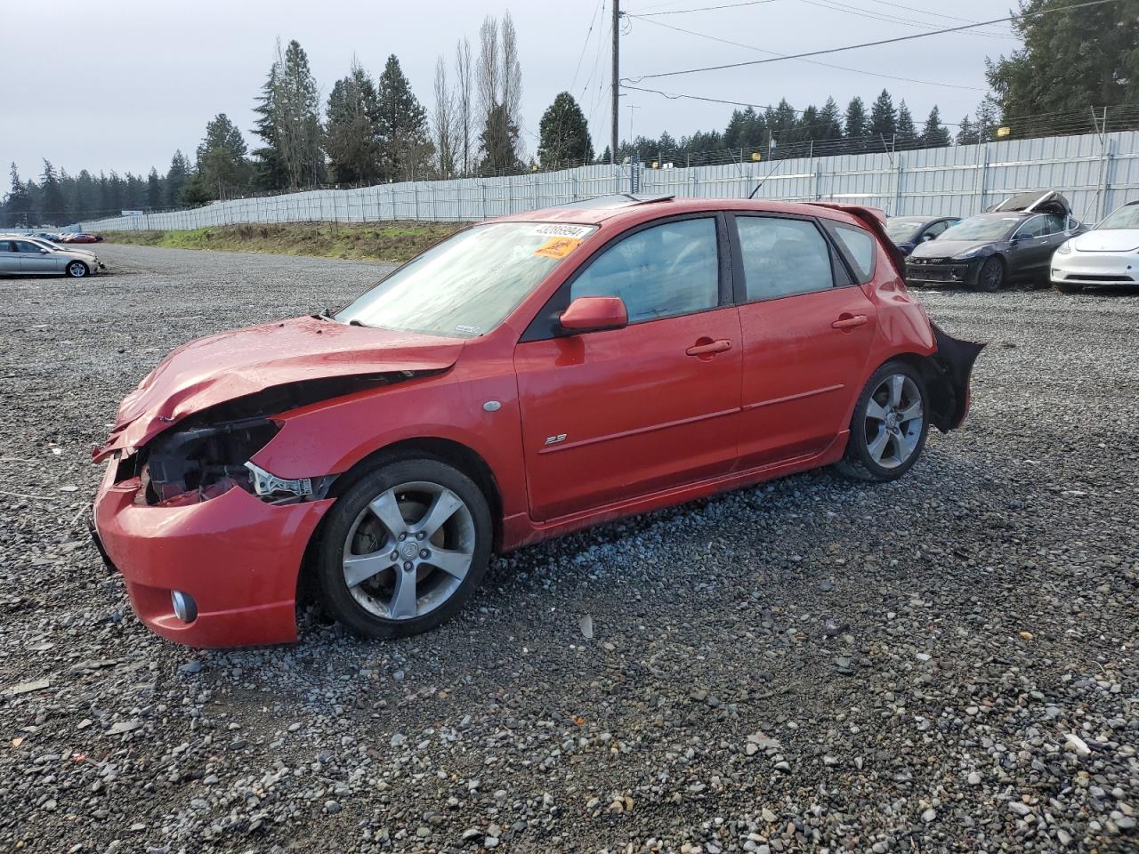 MAZDA 3 2005 jm1bk343351240170