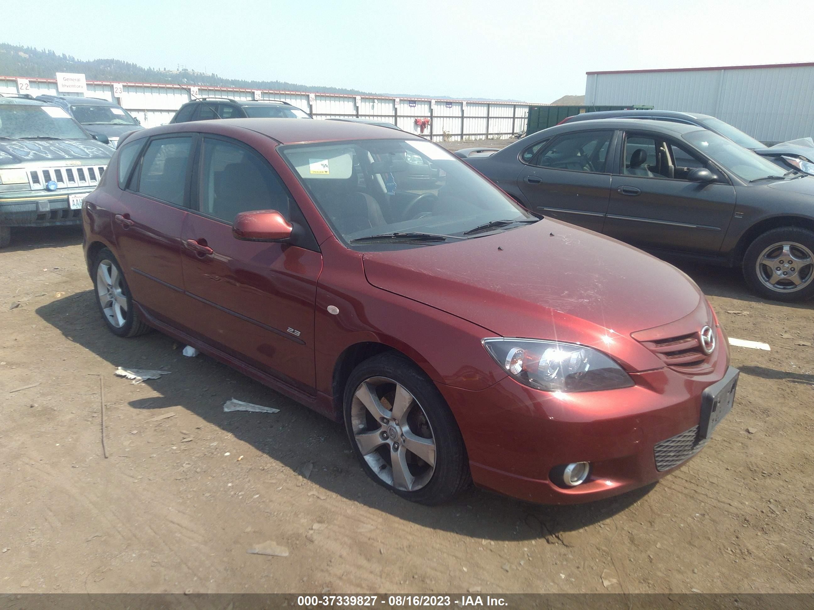 MAZDA 3 2006 jm1bk343361543287