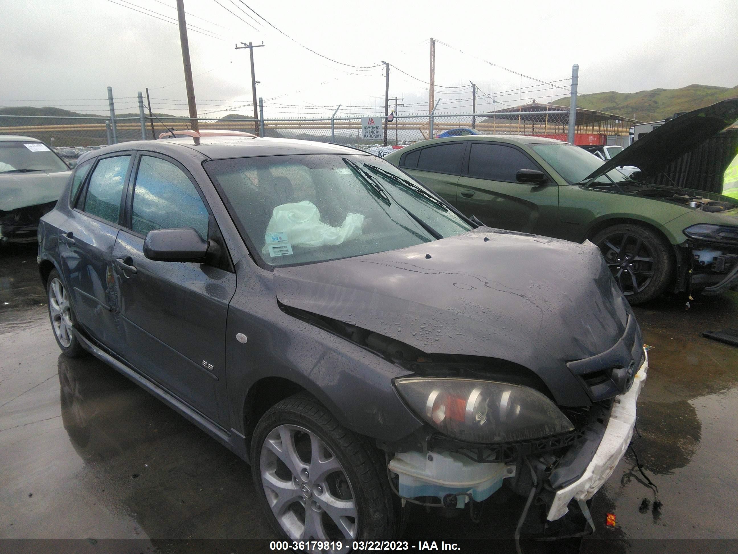 MAZDA 3 2008 jm1bk343381785175