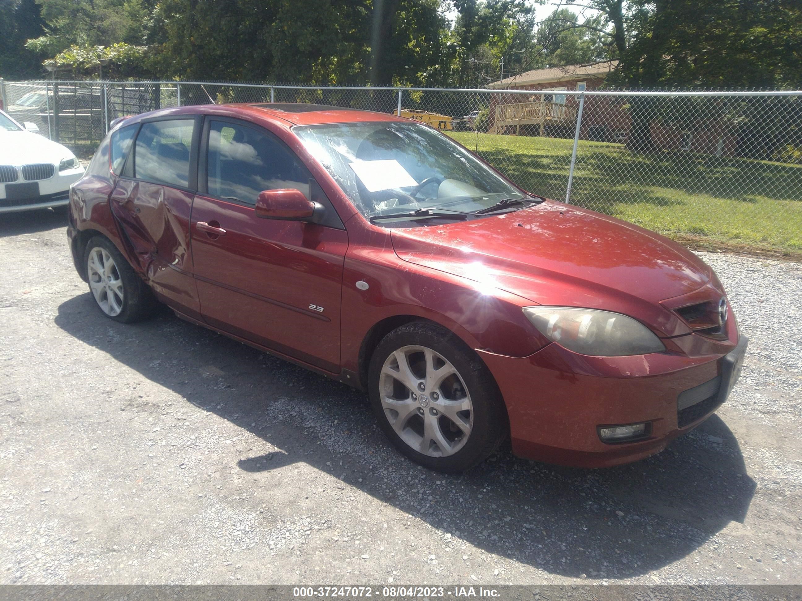 MAZDA 3 2009 jm1bk343391191350