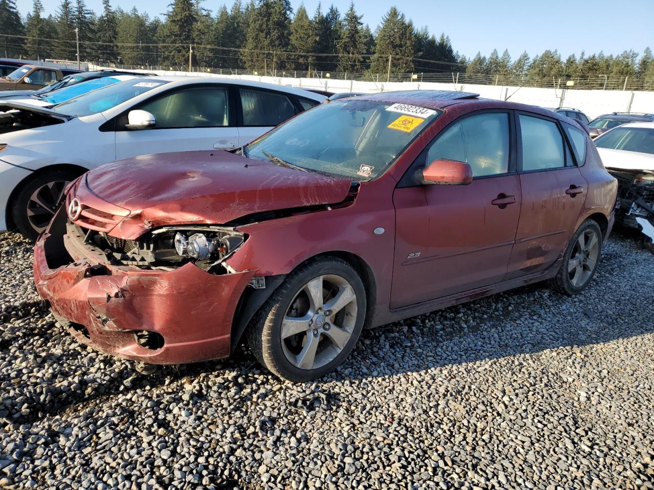 MAZDA 3 2006 jm1bk343461495315