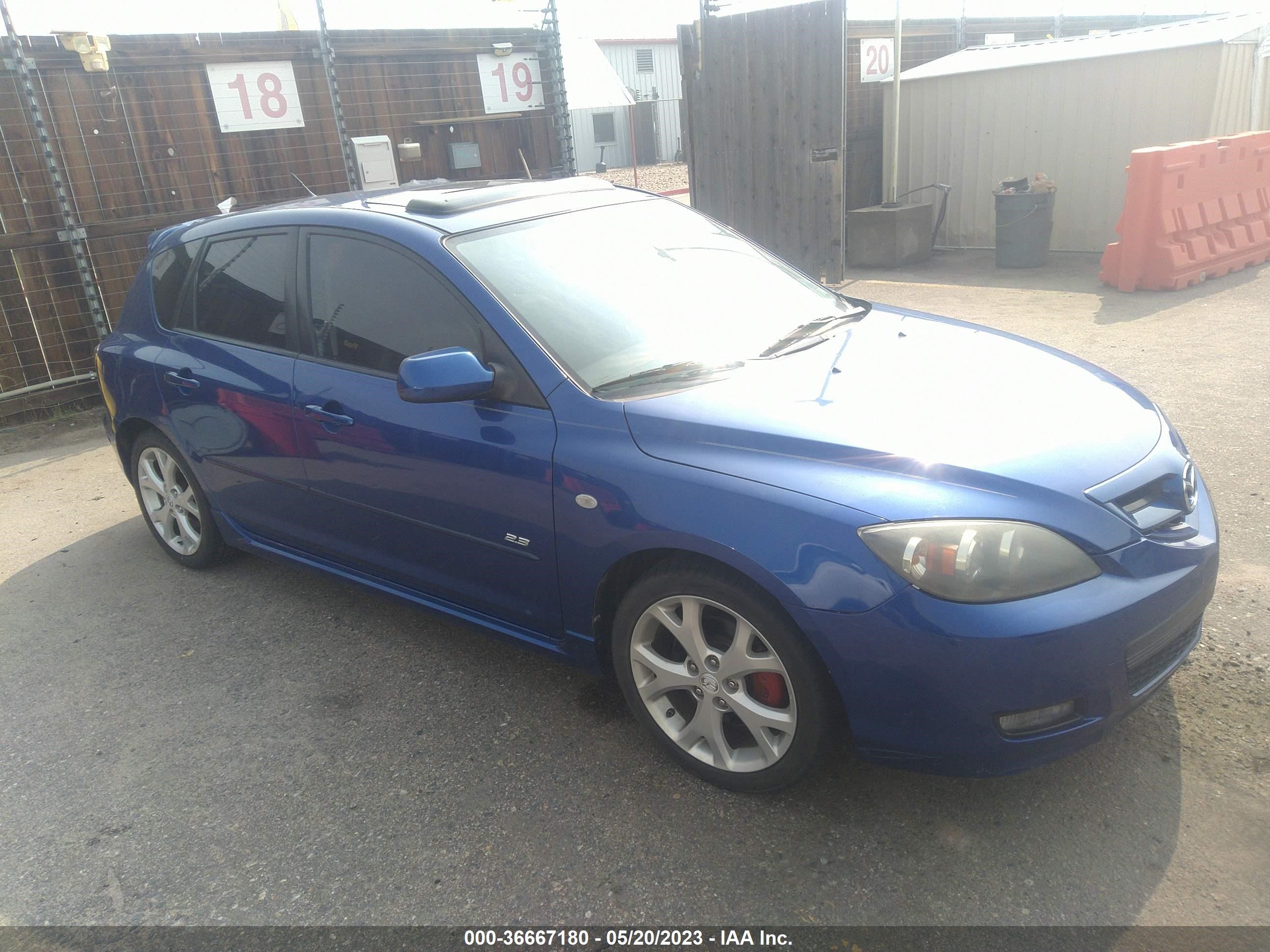 MAZDA 3 2007 jm1bk343471685455