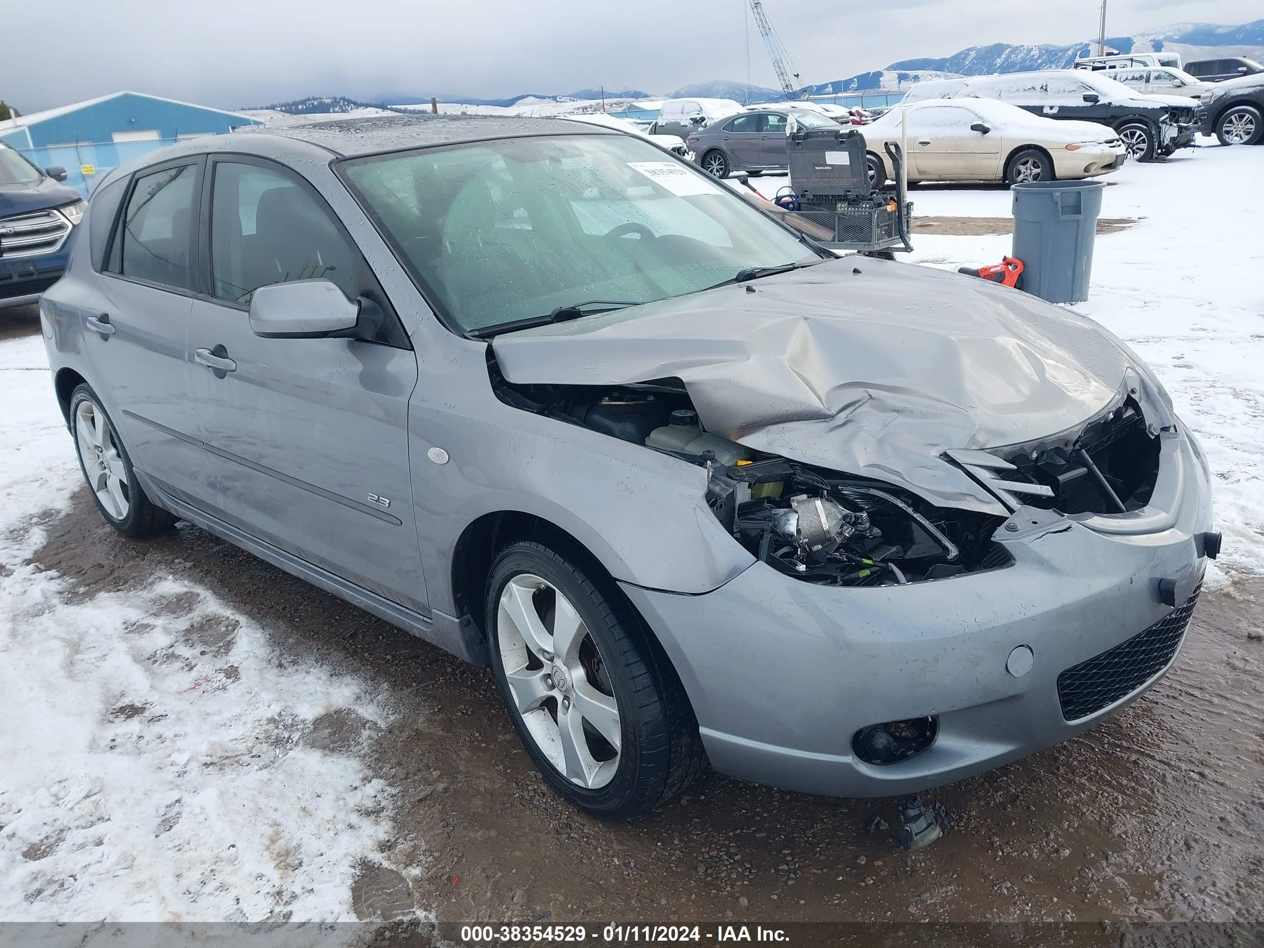 MAZDA 3 2004 jm1bk343641197166