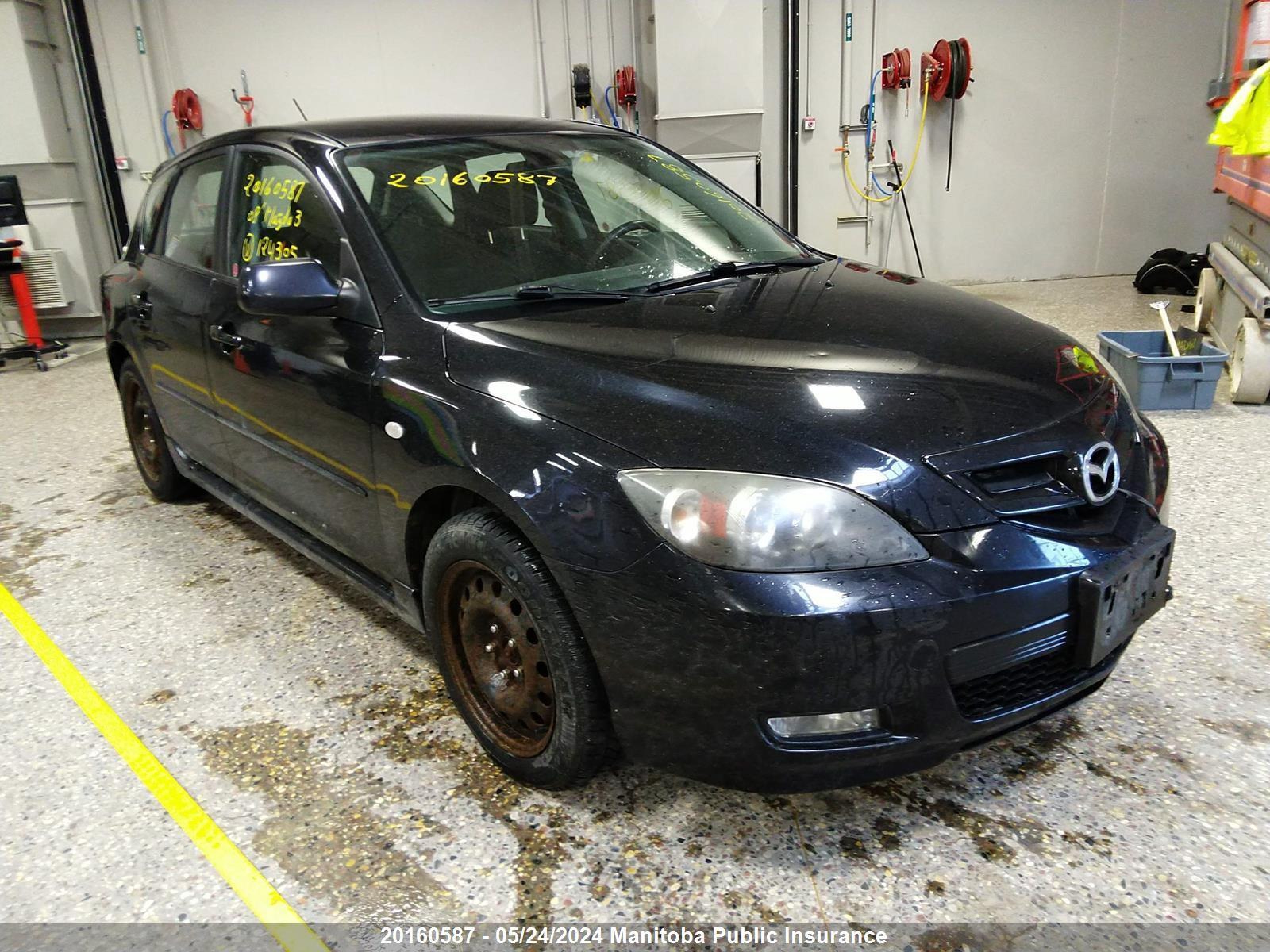 MAZDA 3 2008 jm1bk343681124305