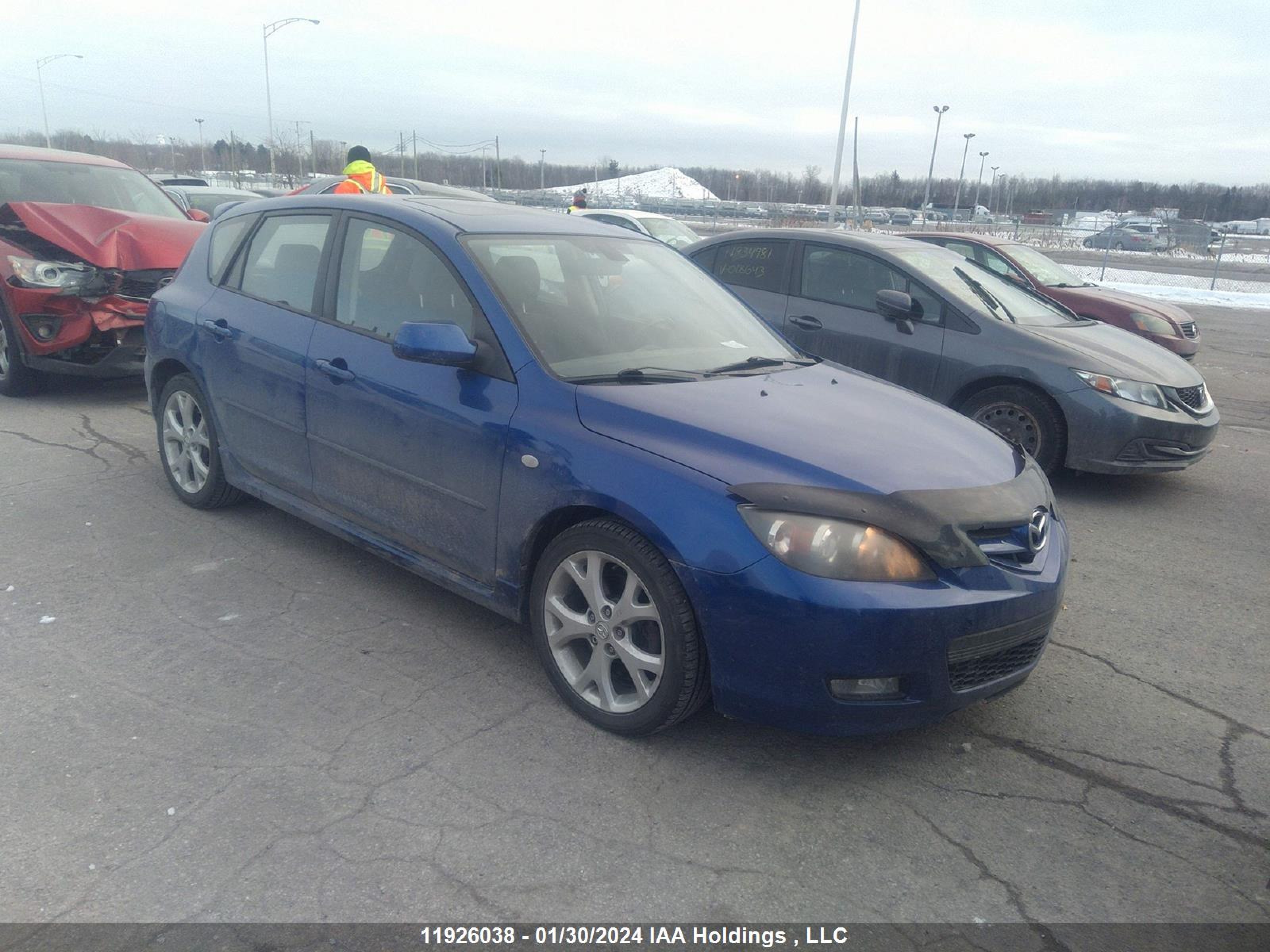 MAZDA 3 2008 jm1bk343681833185