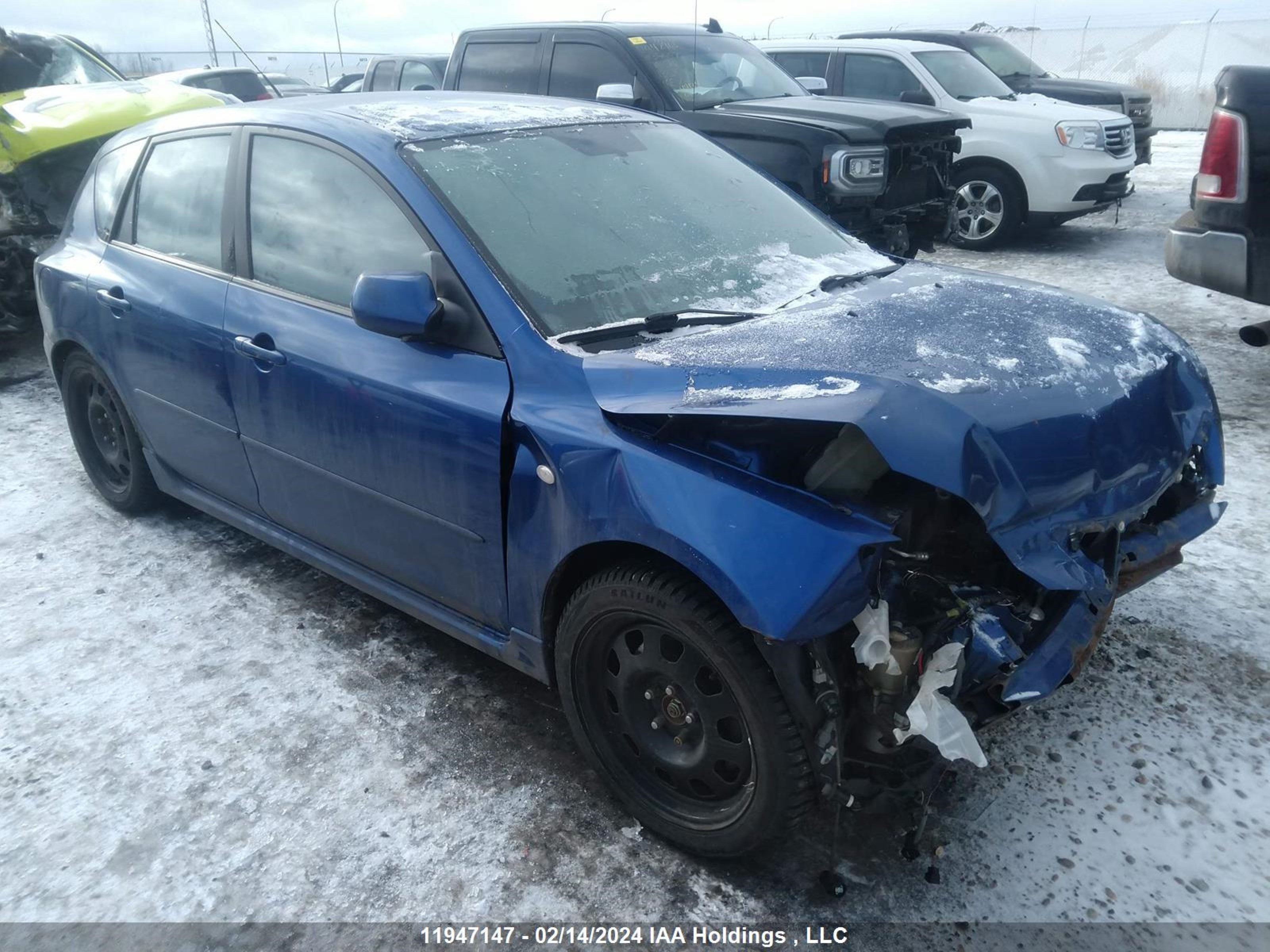 MAZDA 3 2007 jm1bk343771702233