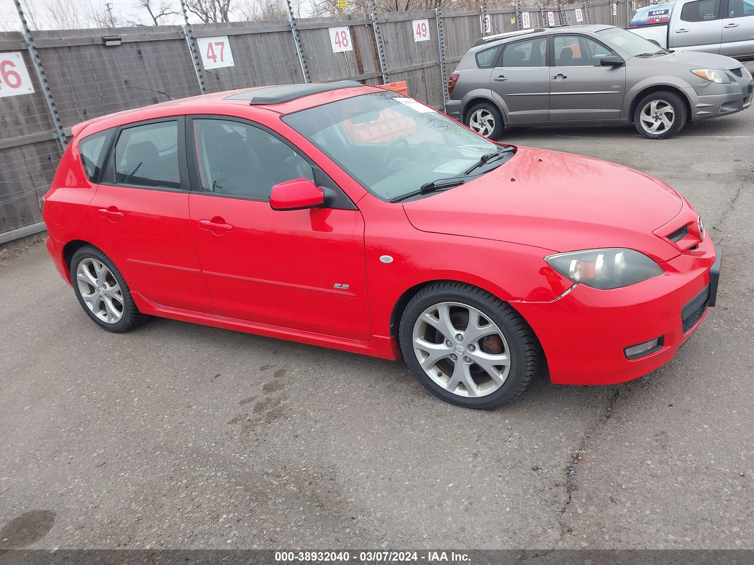 MAZDA 3 2007 jm1bk343871659795