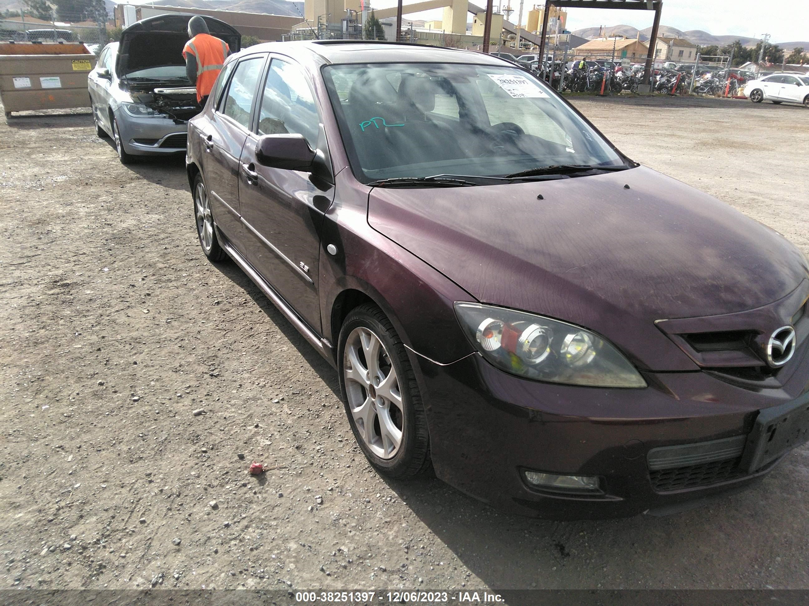 MAZDA 3 2008 jm1bk343881814511