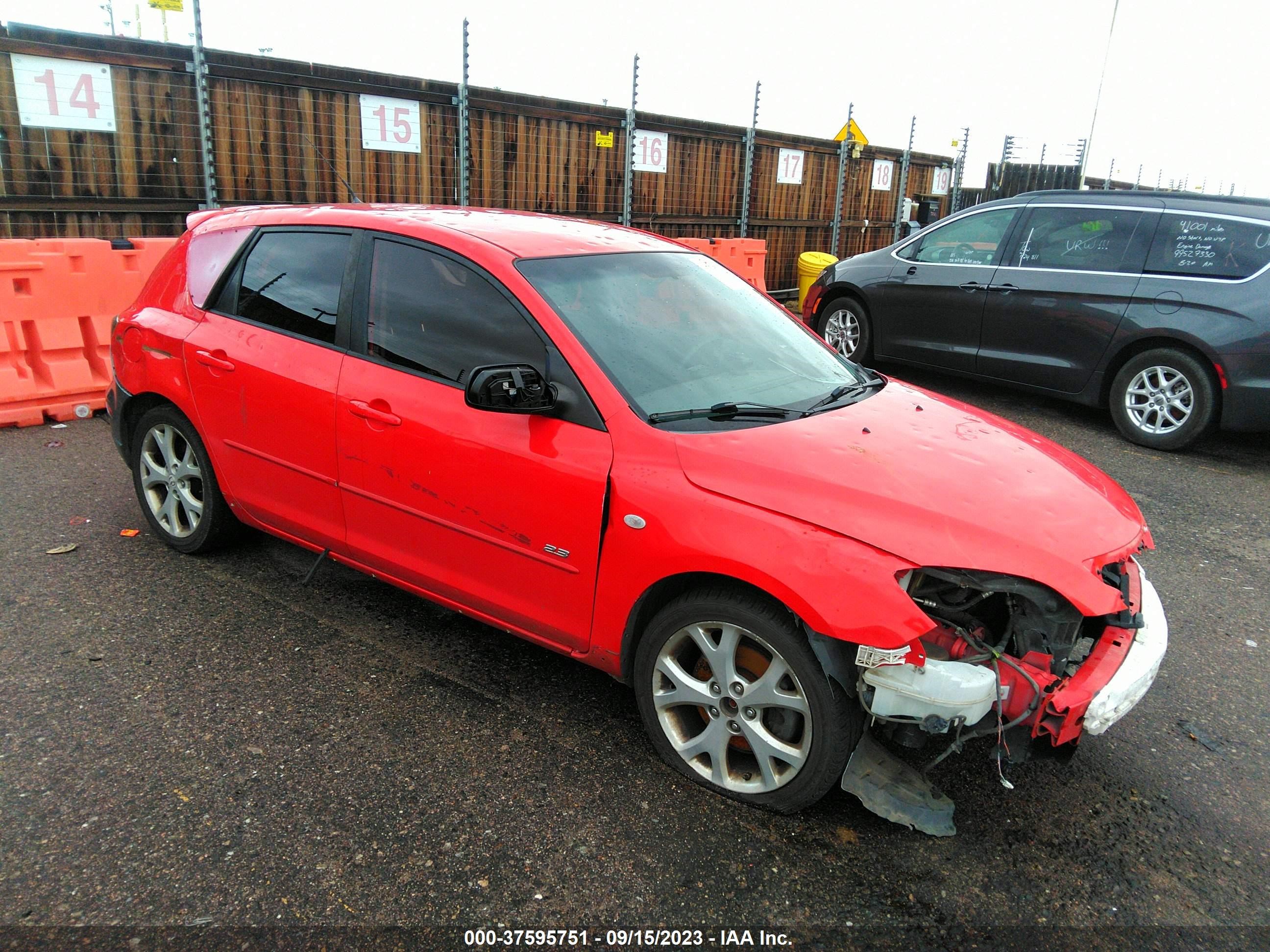 MAZDA 3 2008 jm1bk343881822530