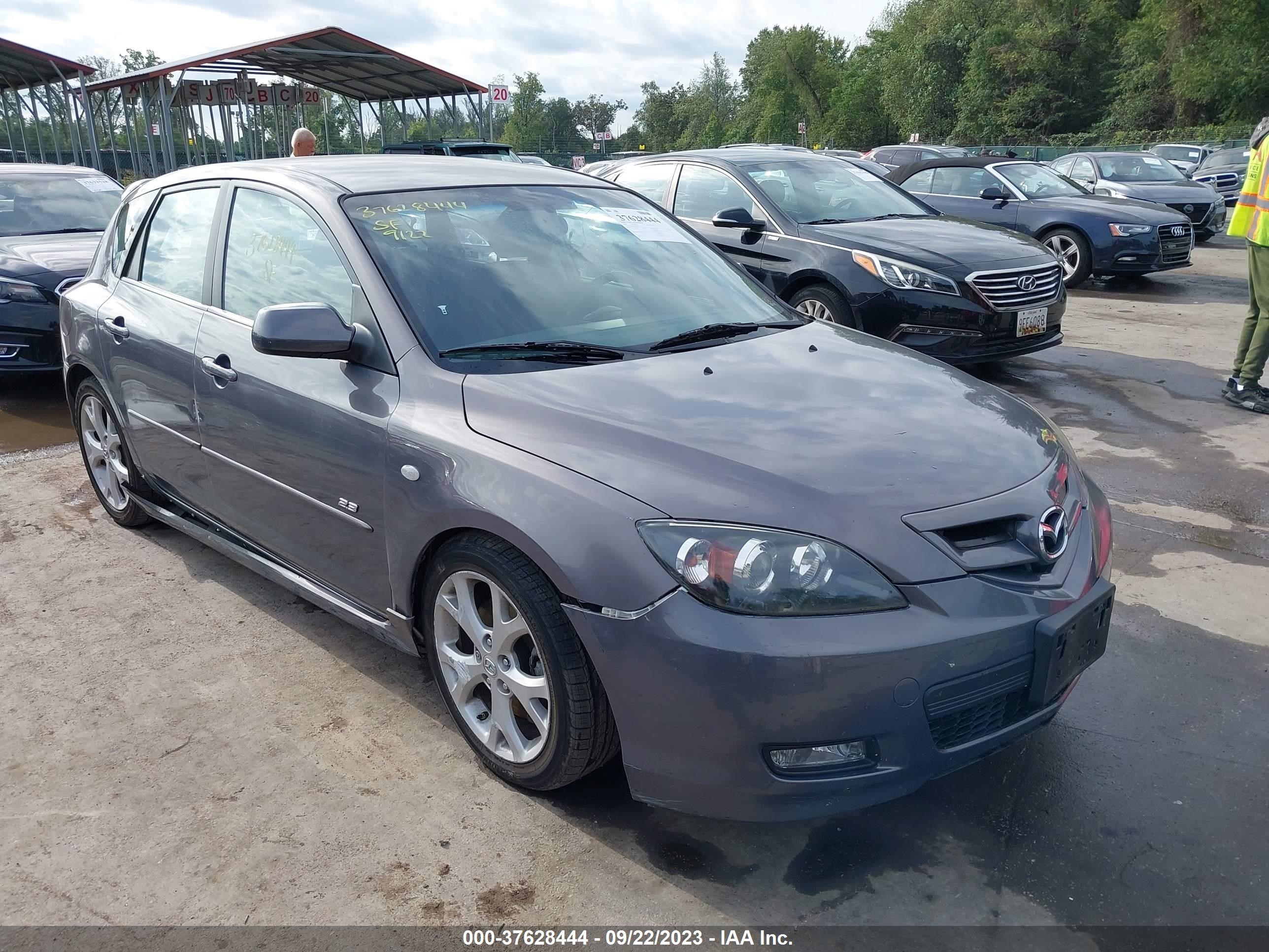 MAZDA 3 2008 jm1bk343881827596