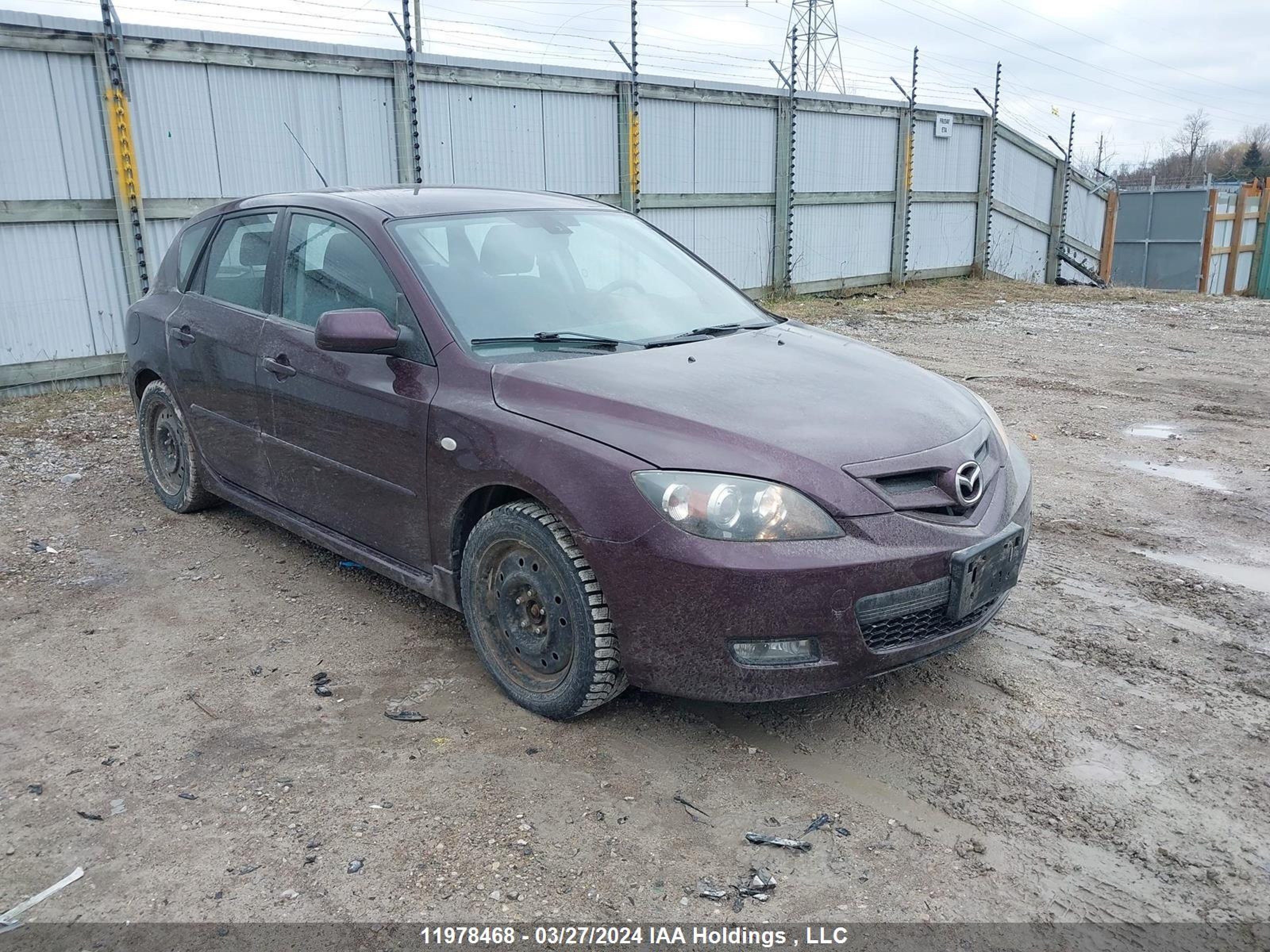 MAZDA 3 2008 jm1bk343881872716