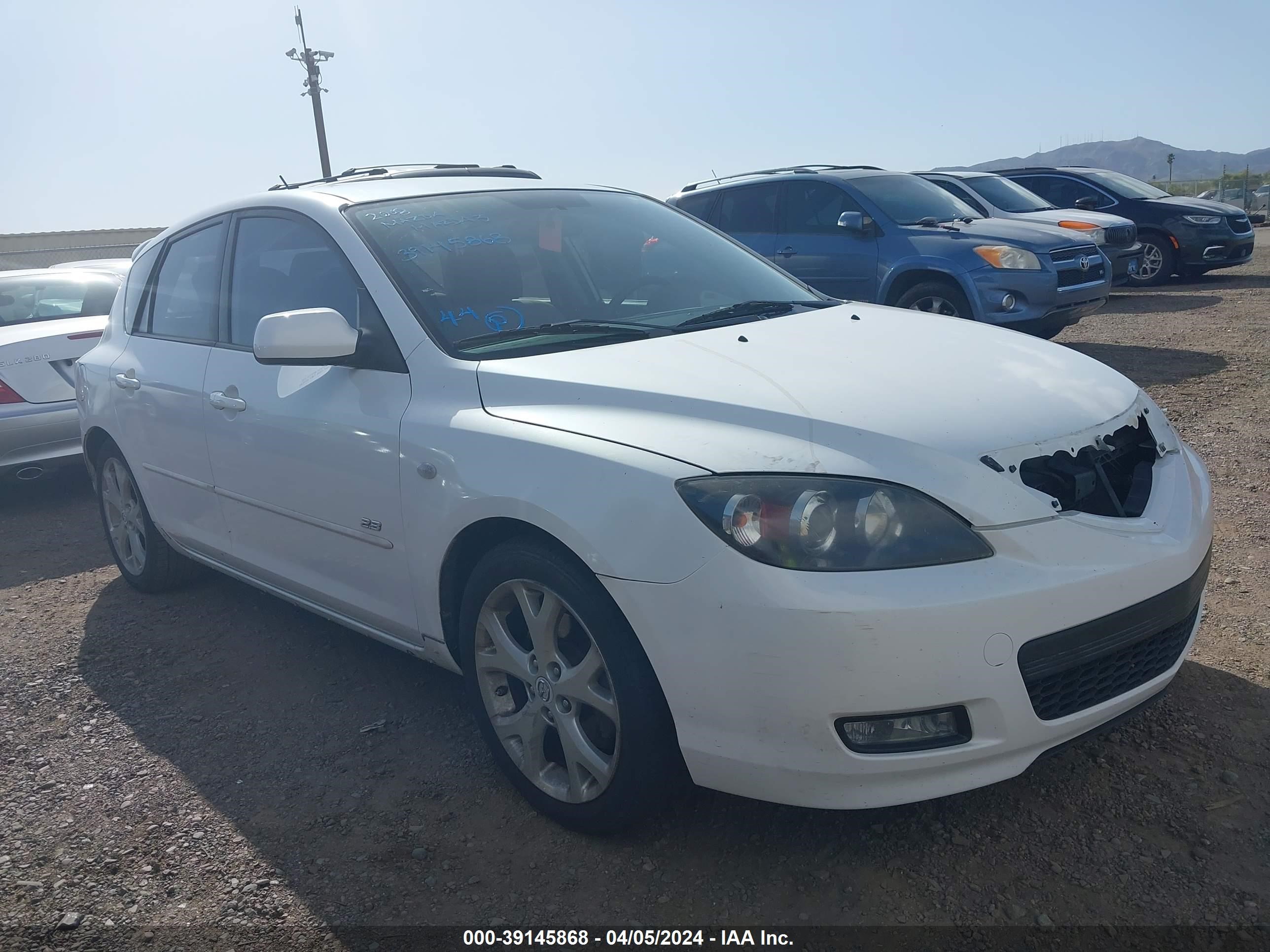 MAZDA 3 2008 jm1bk343981127800