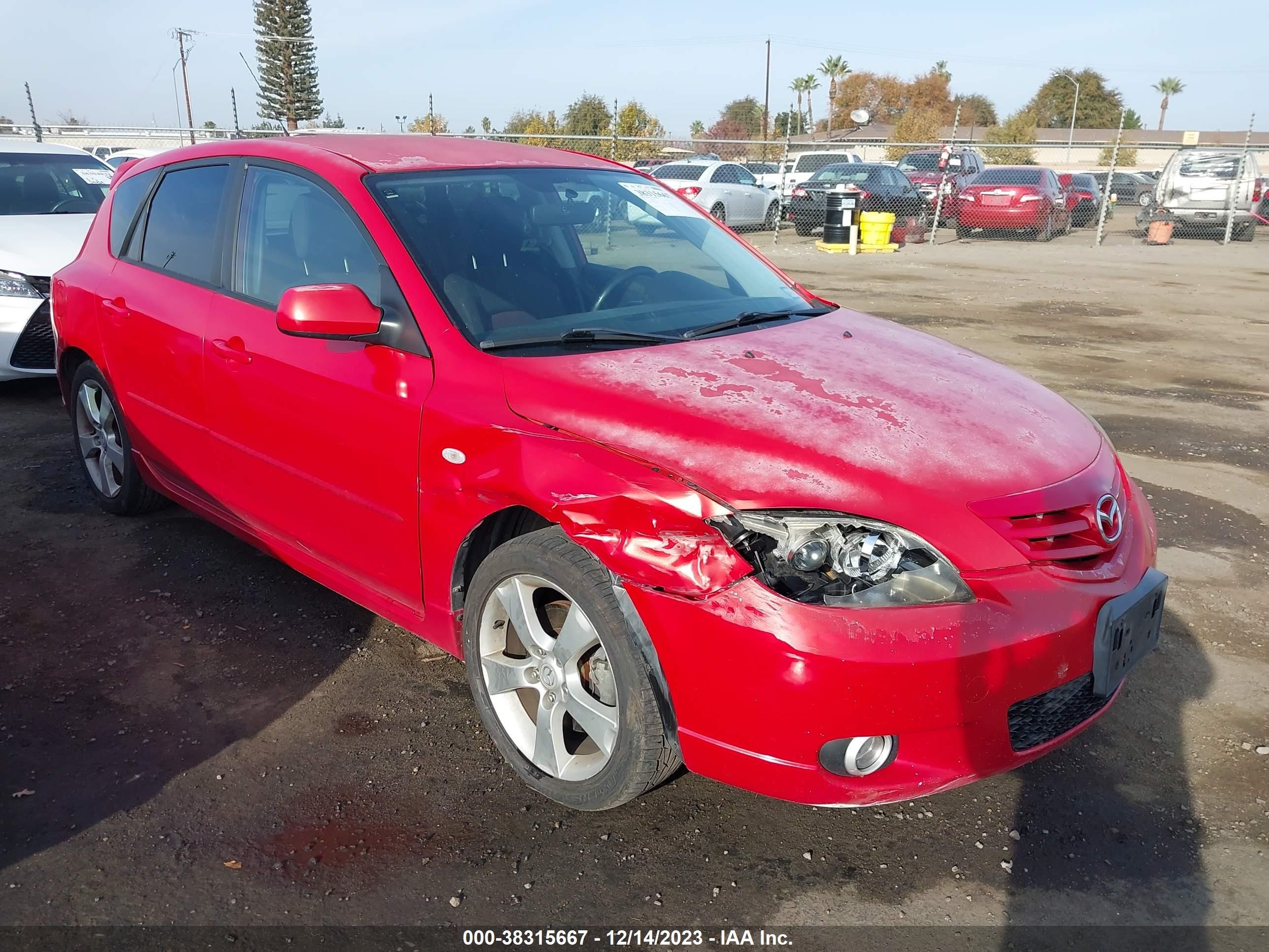 MAZDA 3 2004 jm1bk343x41126455