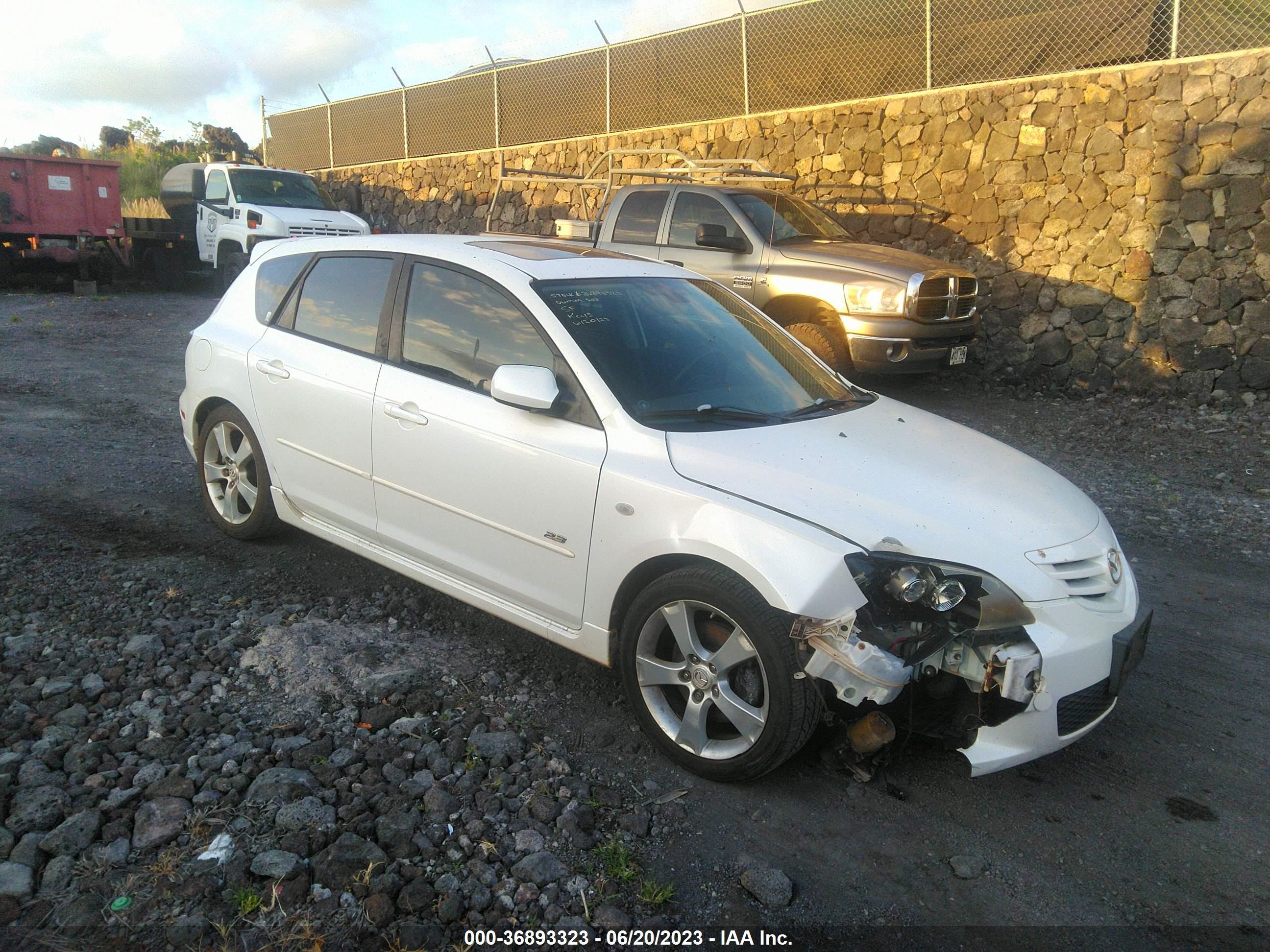 MAZDA 3 2006 jm1bk343x61465025