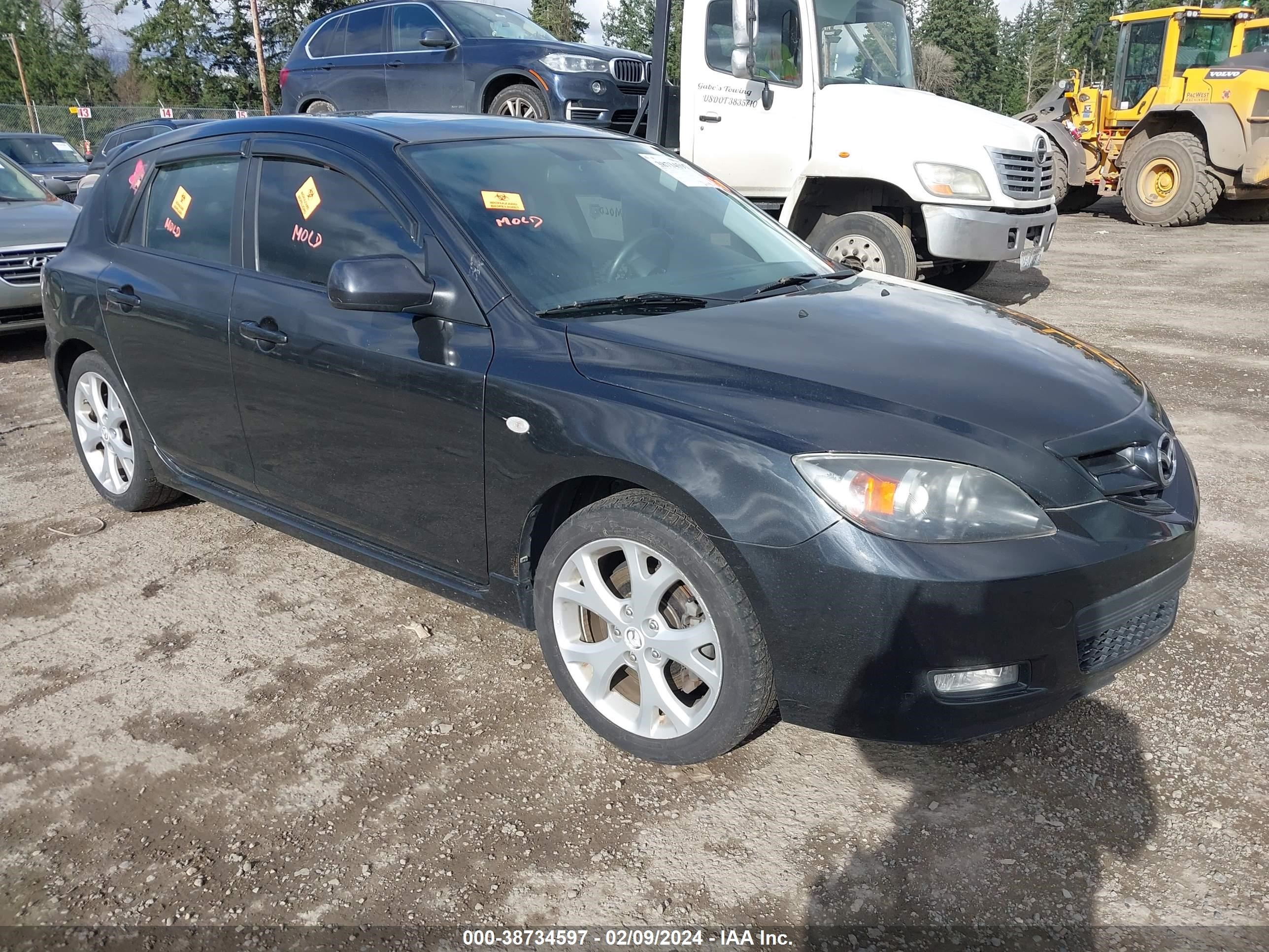 MAZDA 3 2007 jm1bk343x71683760