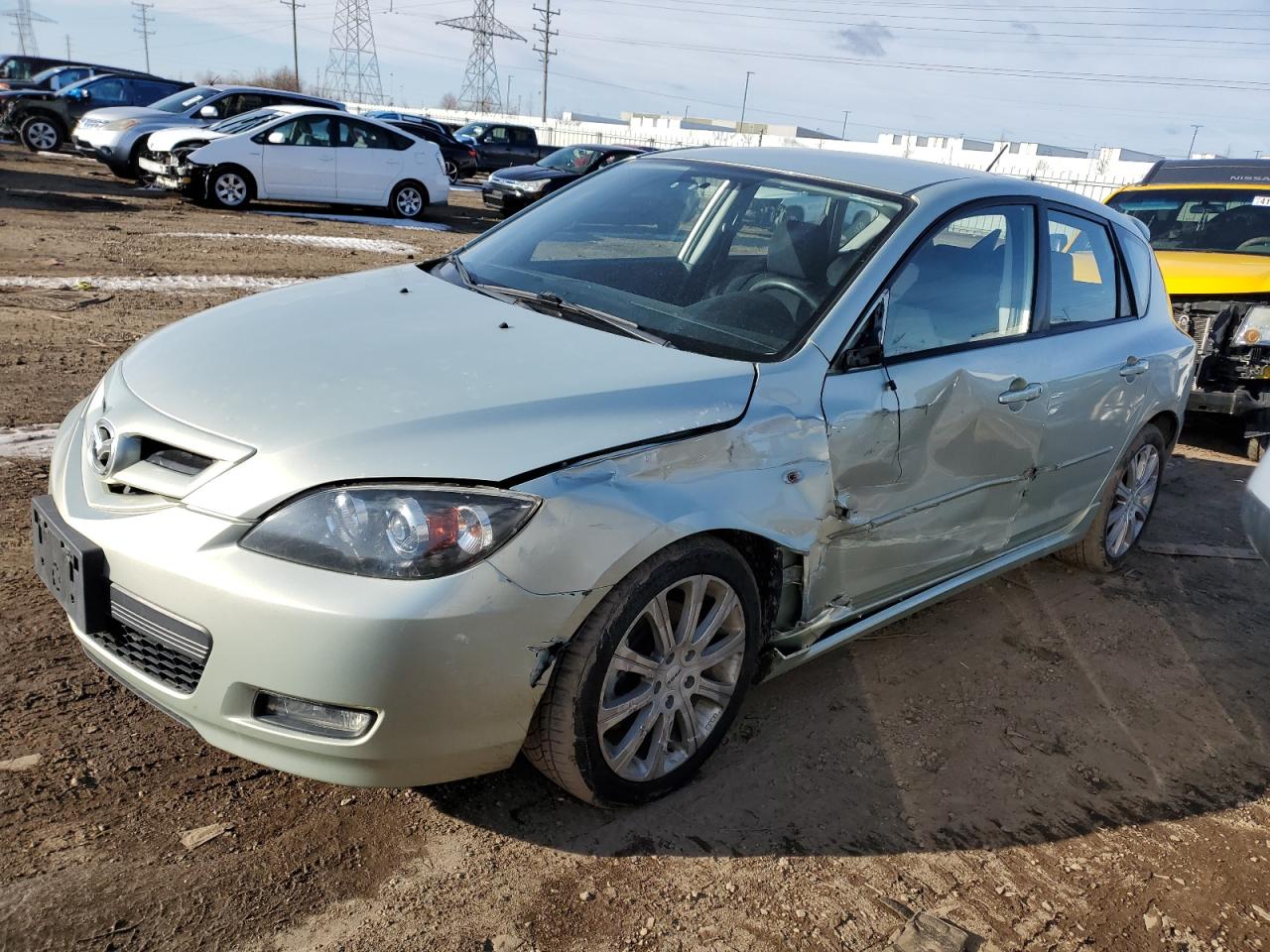 MAZDA 3 2008 jm1bk343x81170817