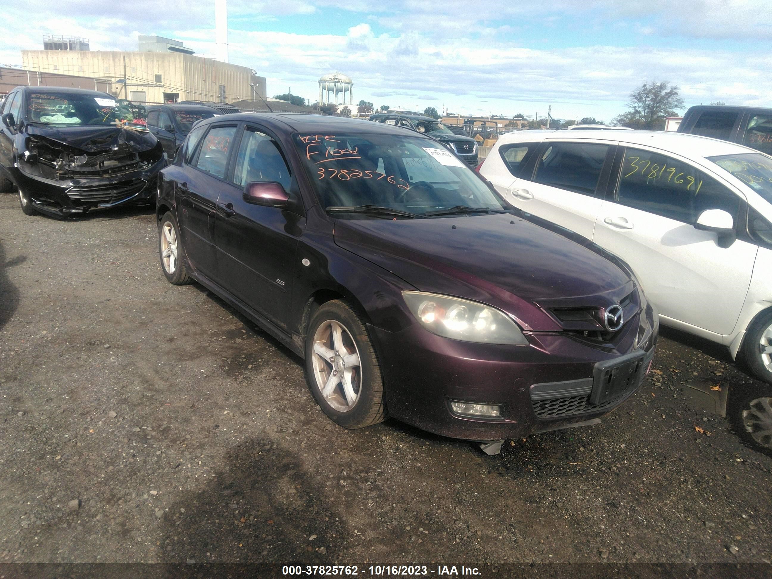 MAZDA 3 2007 jm1bk344371609508