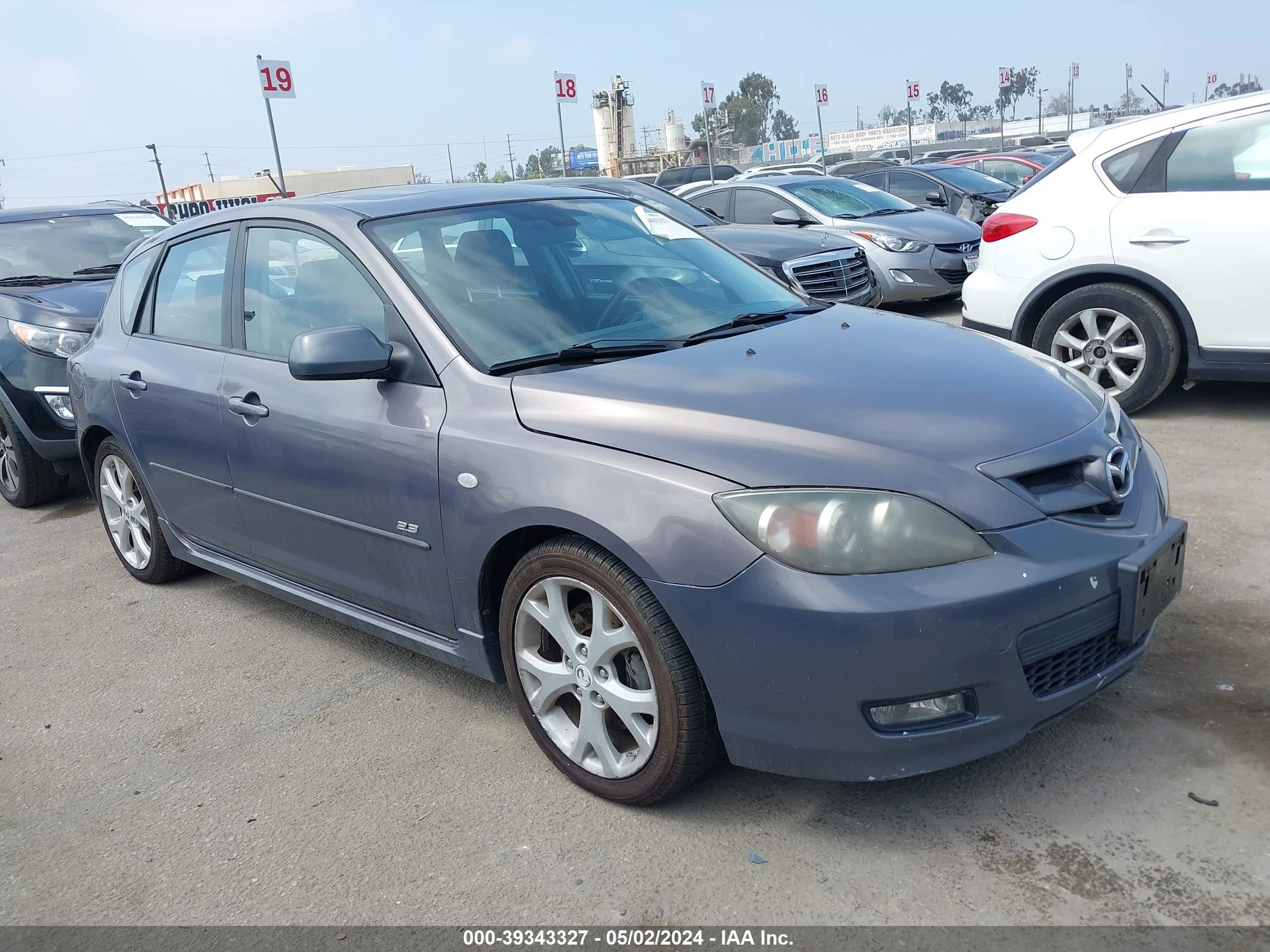 MAZDA 3 2008 jm1bk344381131155