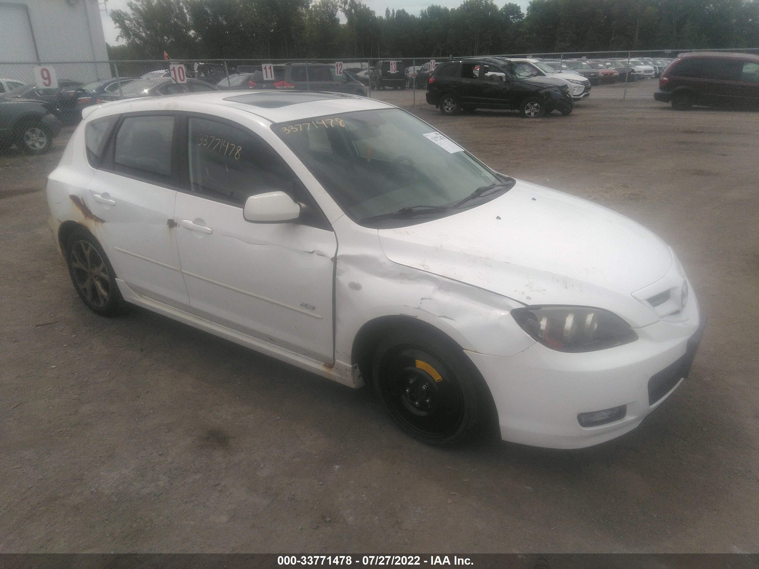 MAZDA 3 2008 jm1bk344381858926