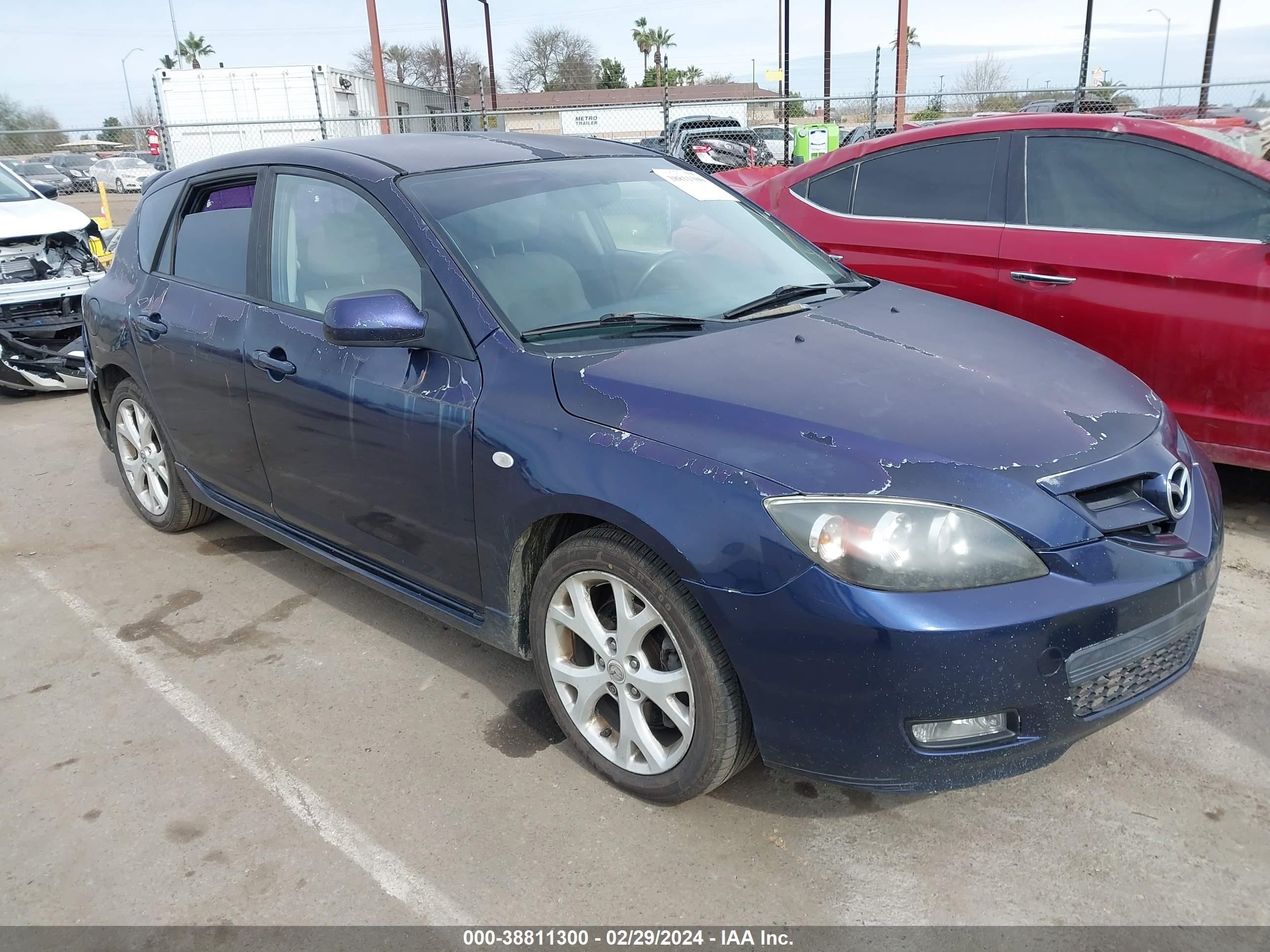 MAZDA 3 2008 jm1bk344481108774