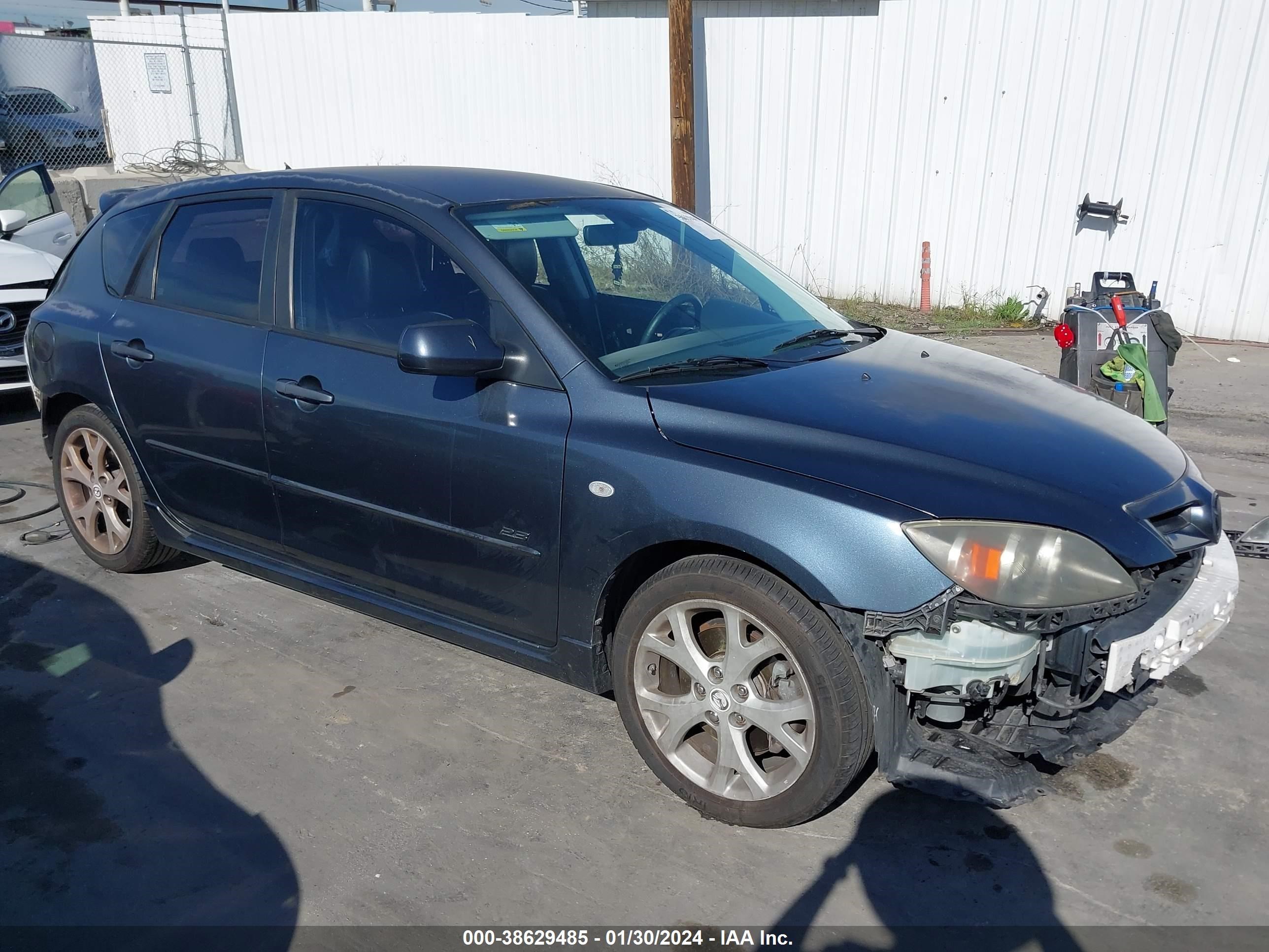 MAZDA 3 2008 jm1bk344481152676