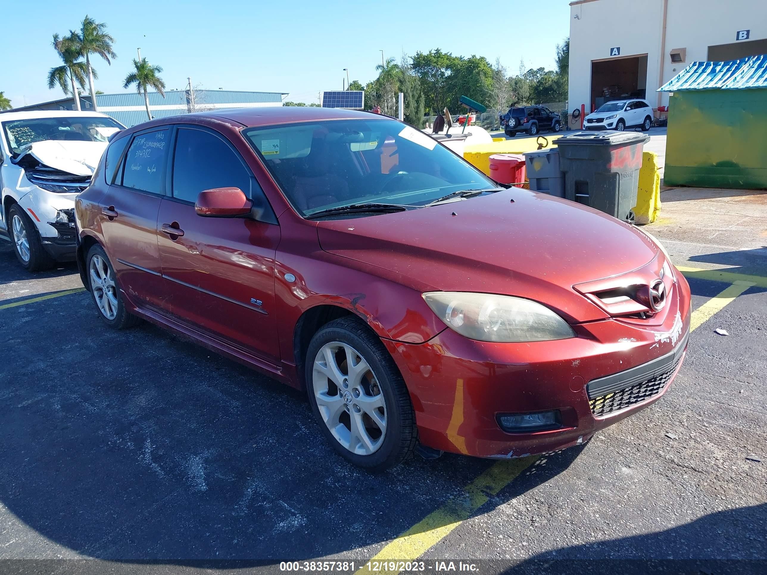 MAZDA 3 2008 jm1bk344581136230