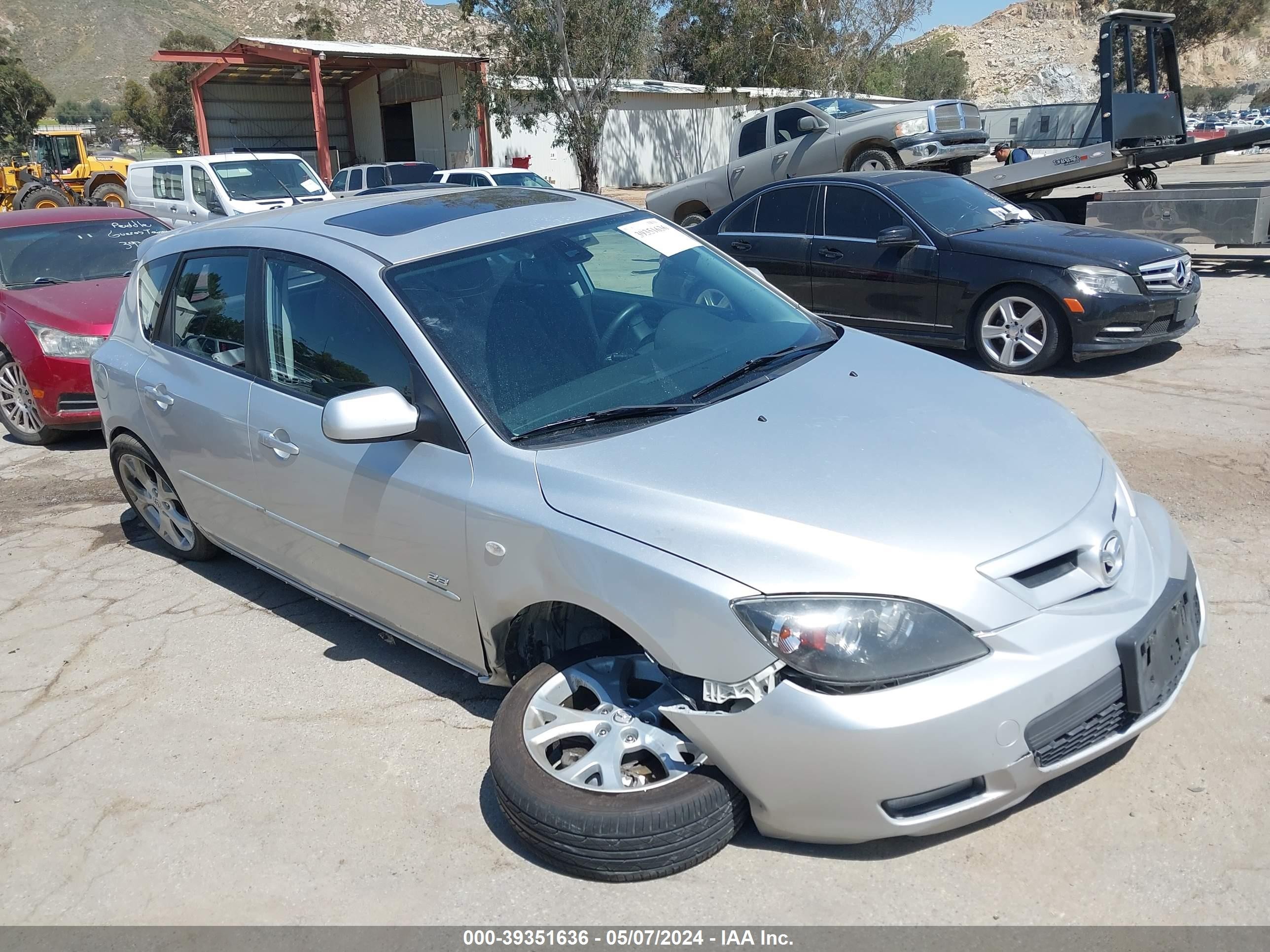 MAZDA 3 2008 jm1bk344581847684