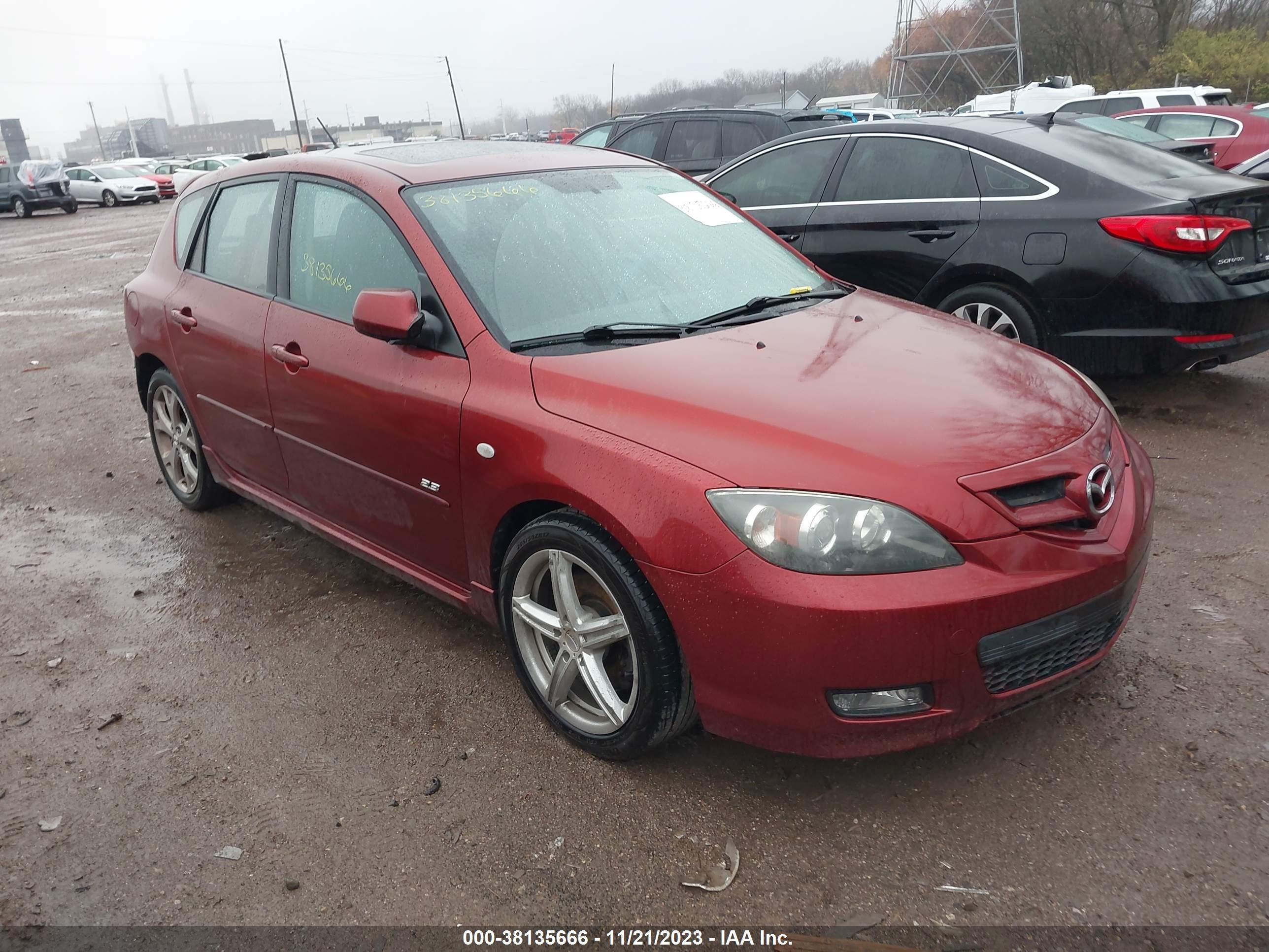 MAZDA 3 2009 jm1bk344591236278