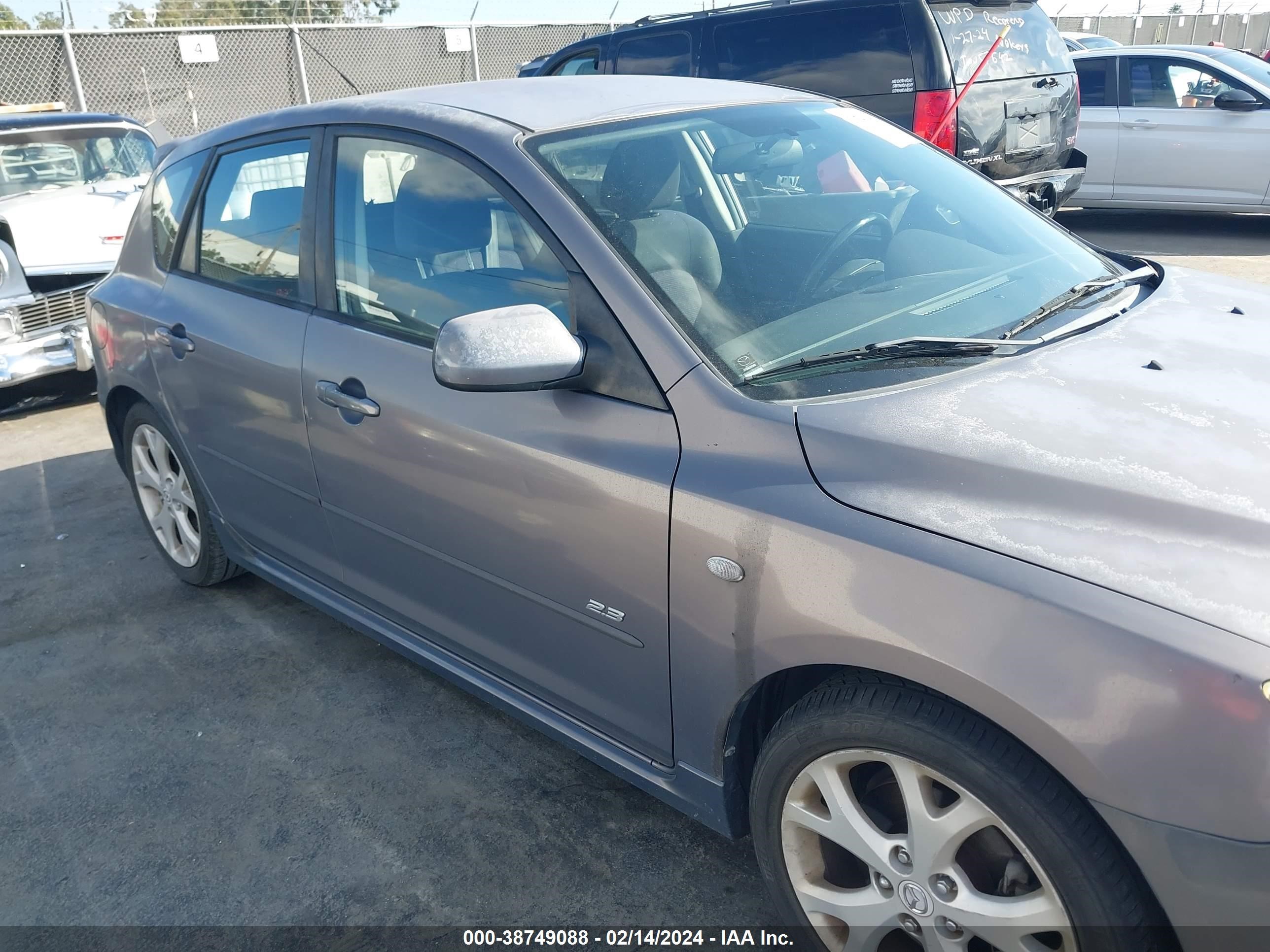 MAZDA 3 2008 jm1bk344681877650