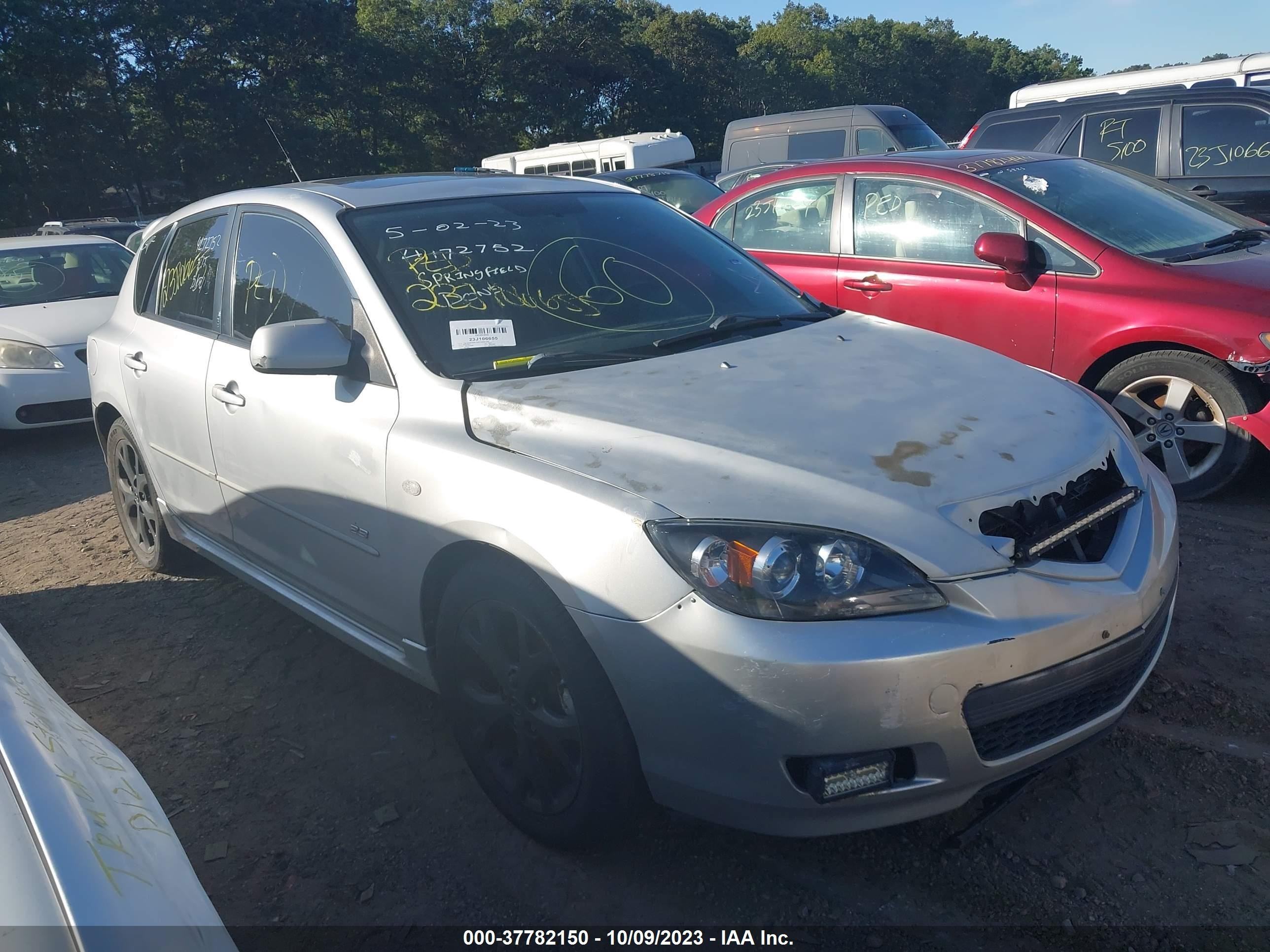 MAZDA 3 2007 jm1bk344771652300