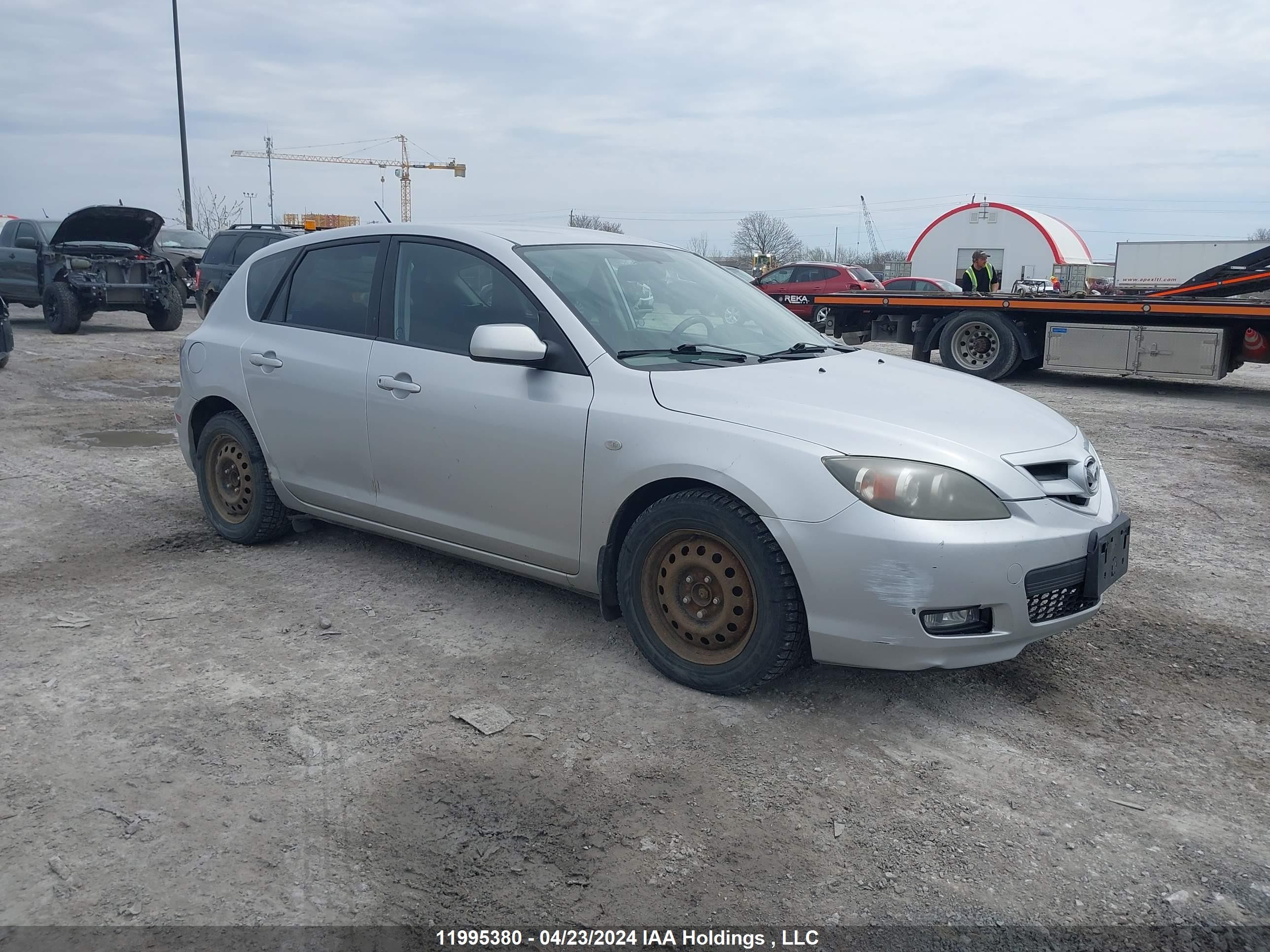 MAZDA 3 2008 jm1bk34f281147977