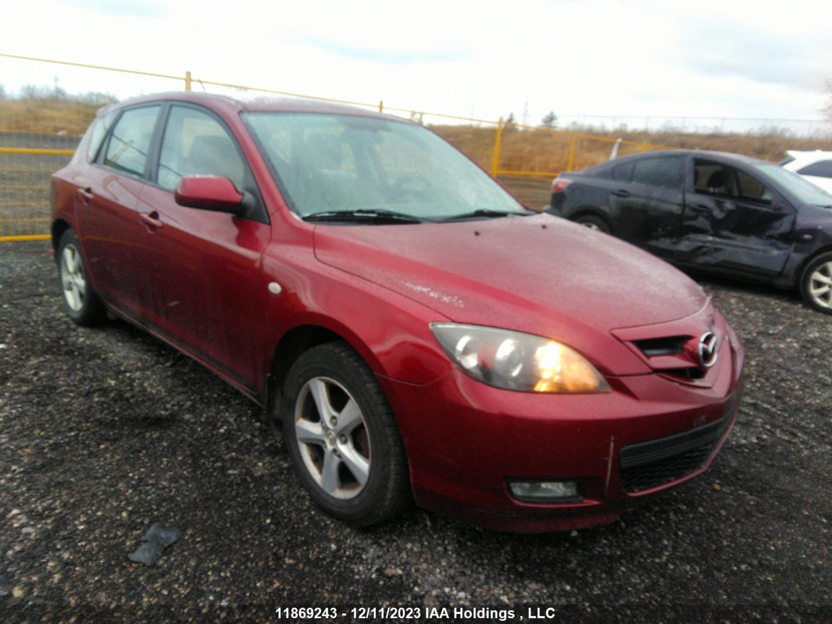 MAZDA 3 2008 jm1bk34f881107029