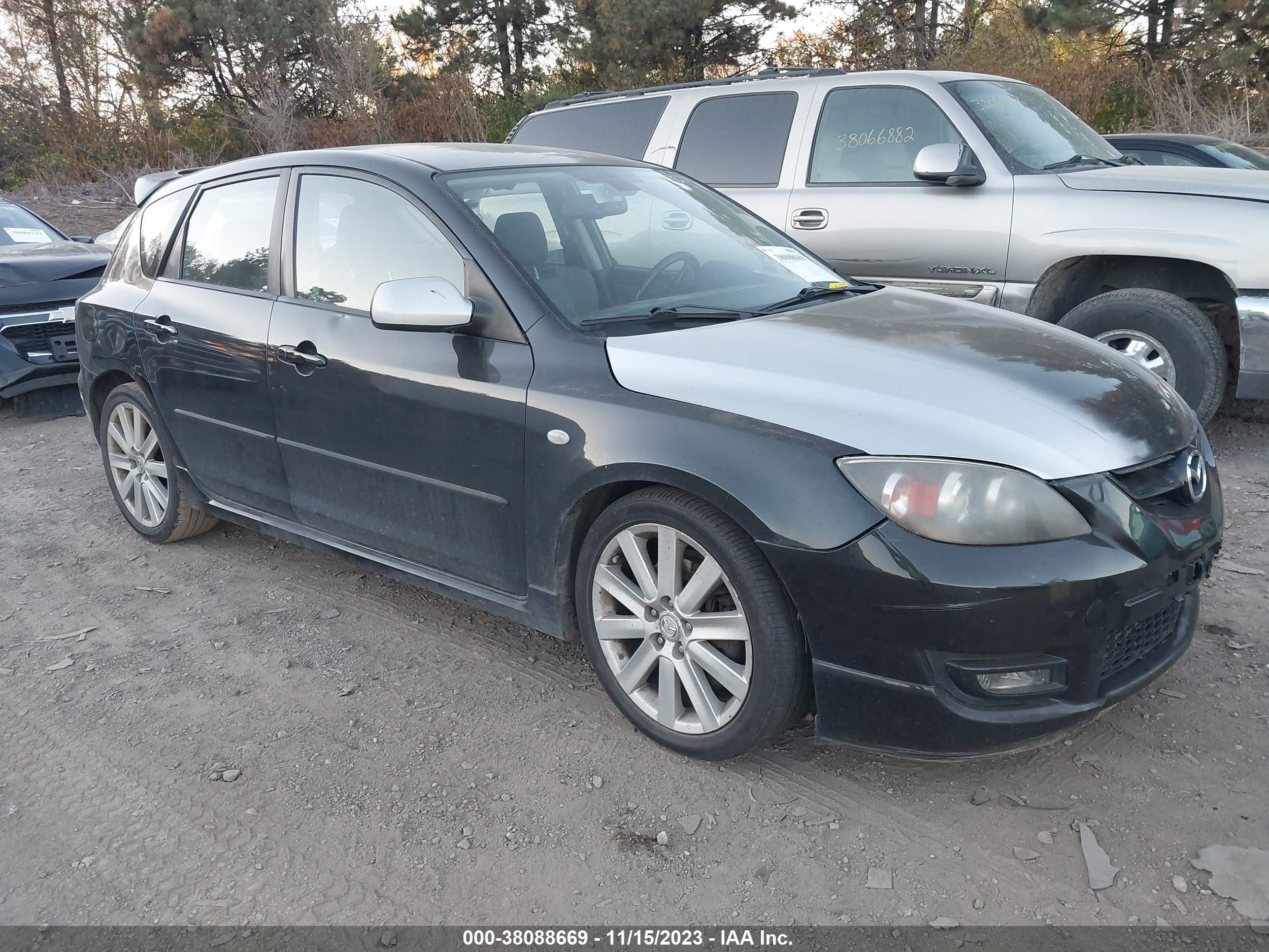 MAZDA 3 2008 jm1bk34l181834261