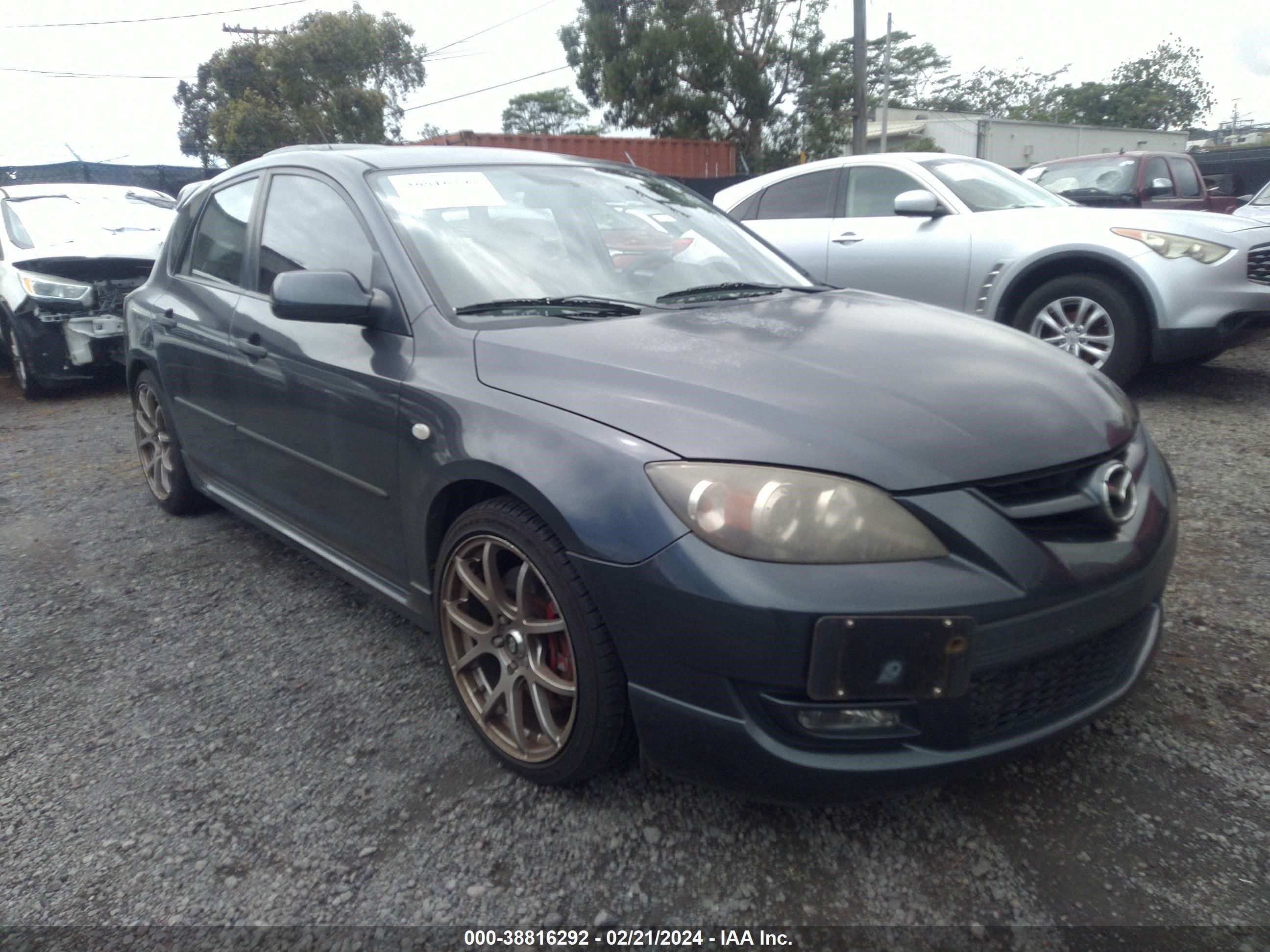 MAZDA 3 2009 jm1bk34l191207948