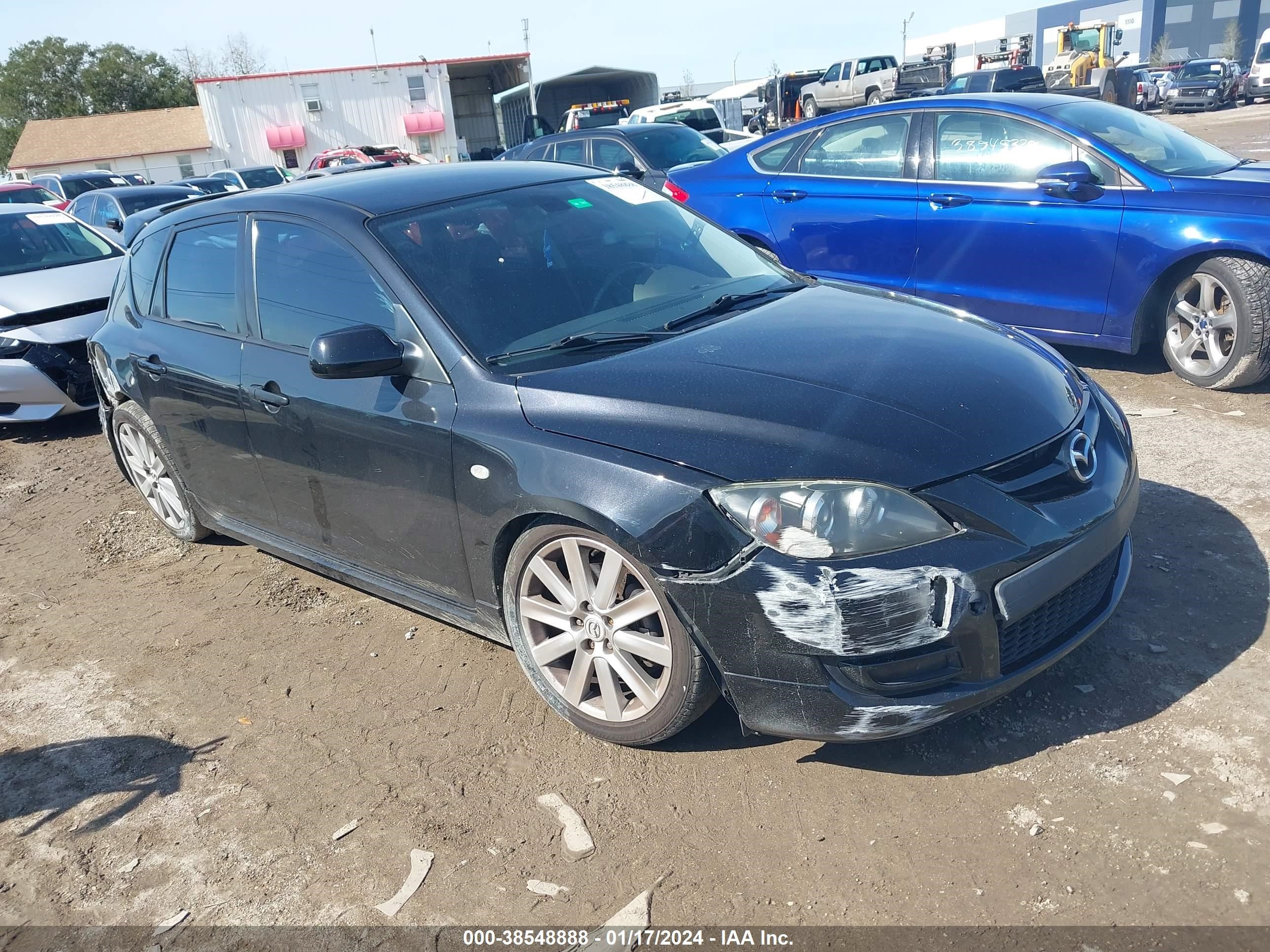 MAZDA 3 2008 jm1bk34l281119232