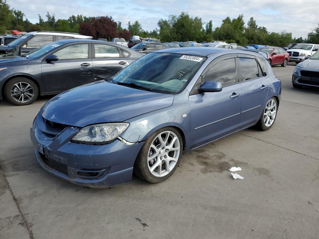 MAZDA 3 2008 jm1bk34l581817771